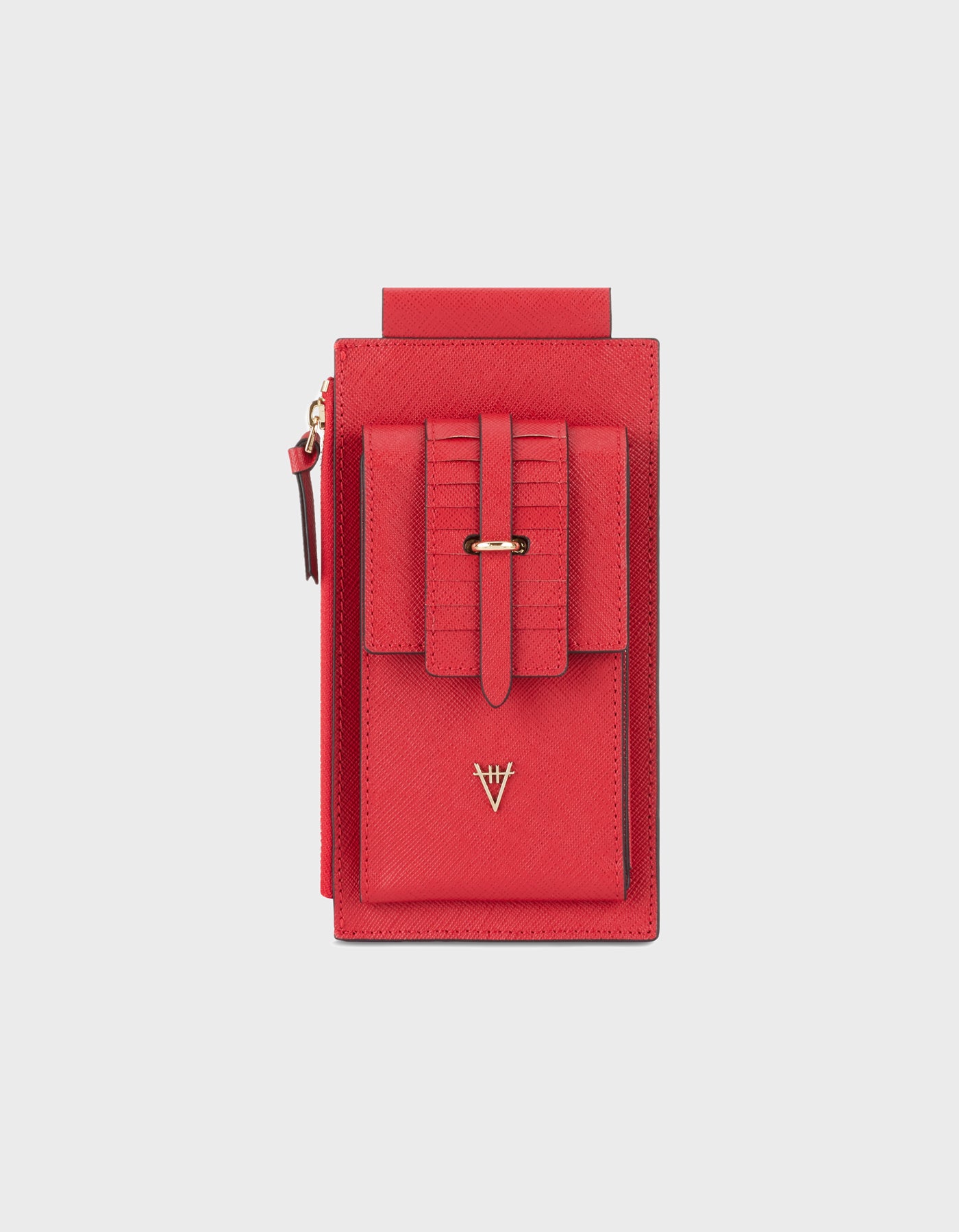HiVa Atelier | Phone Pouch RED | Her Tarza Uygun Deri Aksesuarlar
