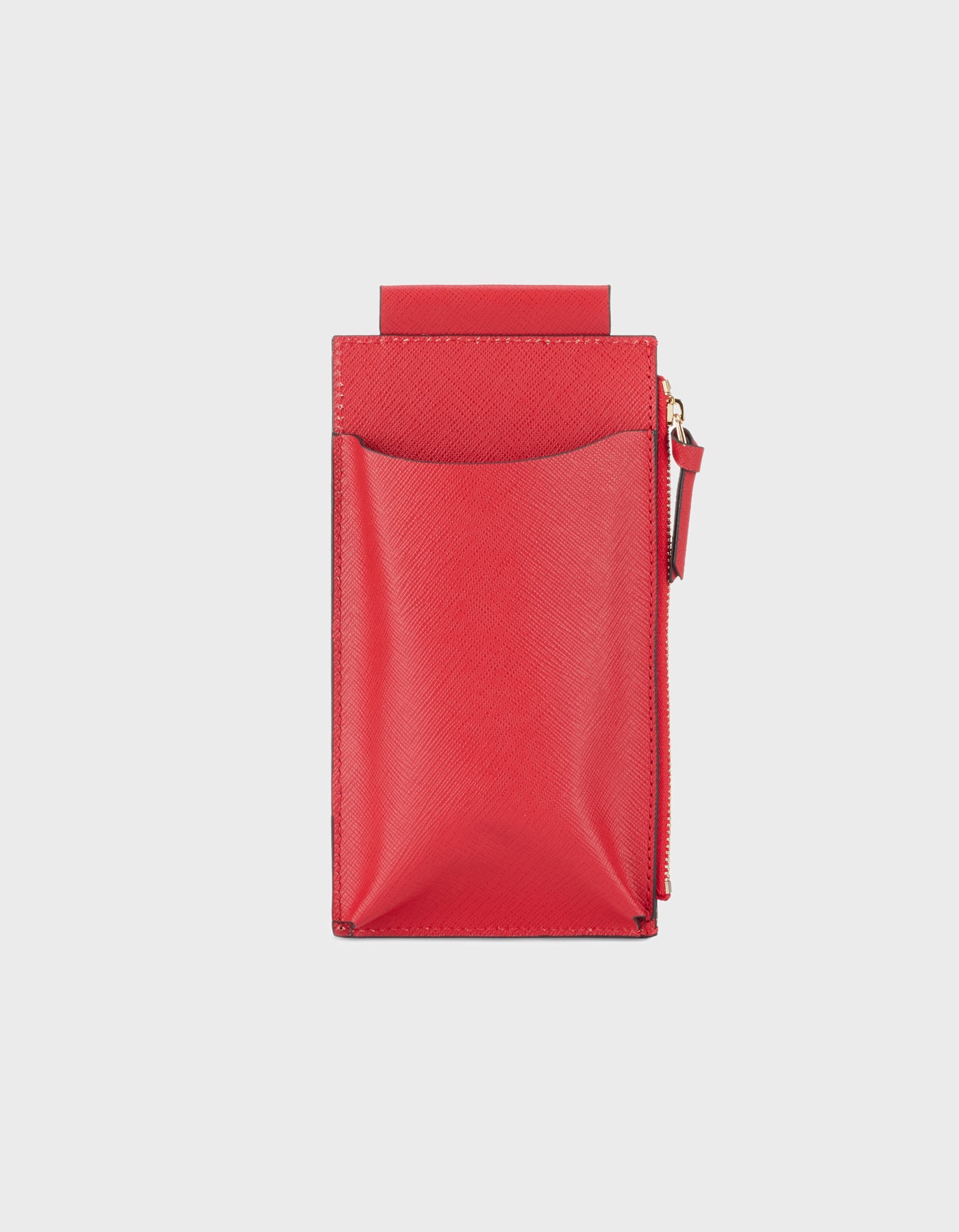 HiVa Atelier | Phone Pouch RED | Her Tarza Uygun Deri Aksesuarlar