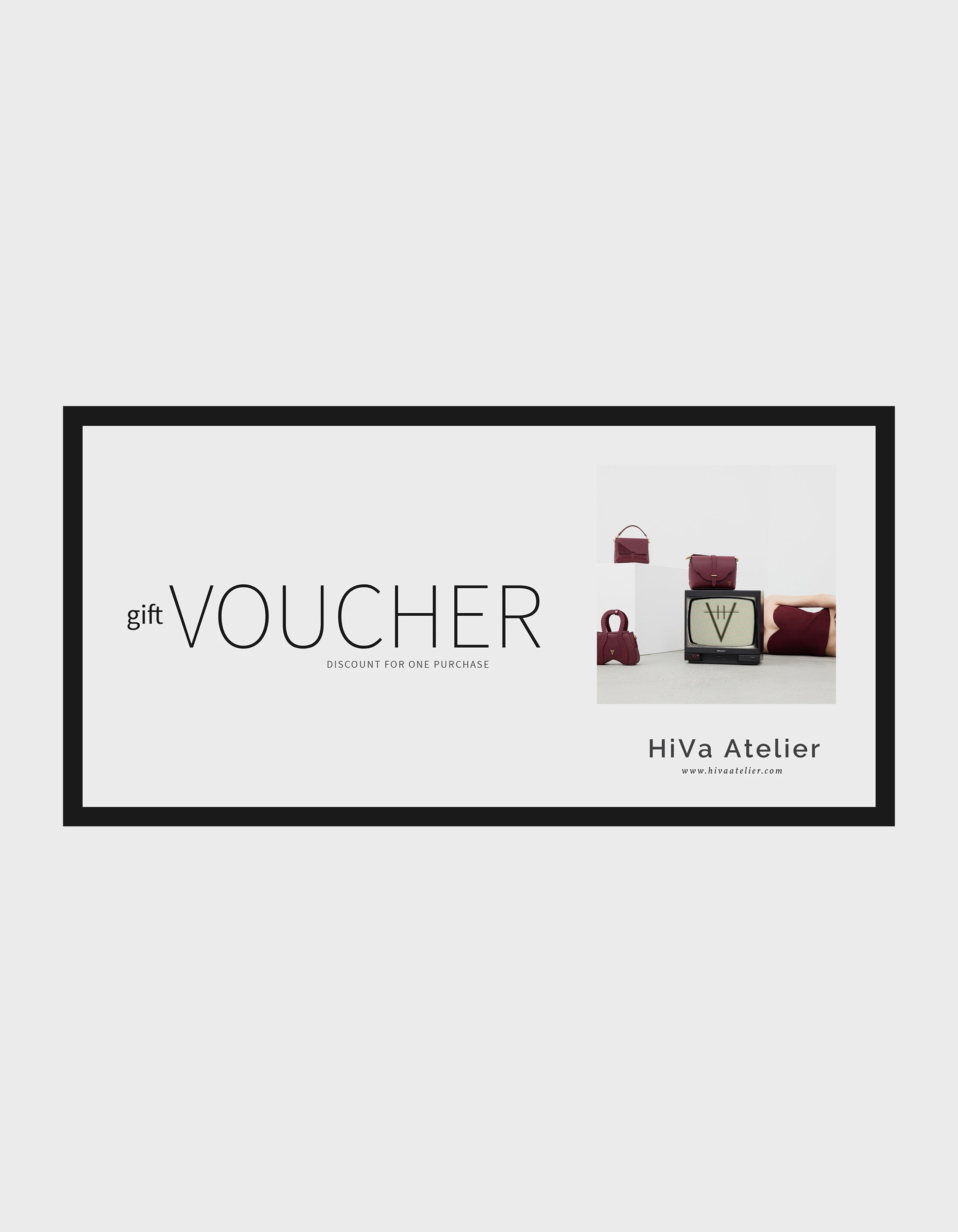 HiVa Atelier | HiVa Gift Voucher | Her Tarza Uygun Deri Aksesuarlar