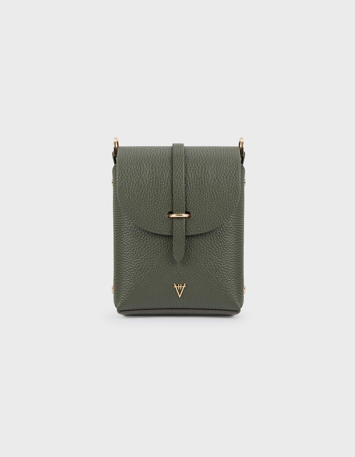 Hiva Atelier | Astrum Shoulder Bag KHAKI | Her Tarza Uygun Deri Aksesuarlar
