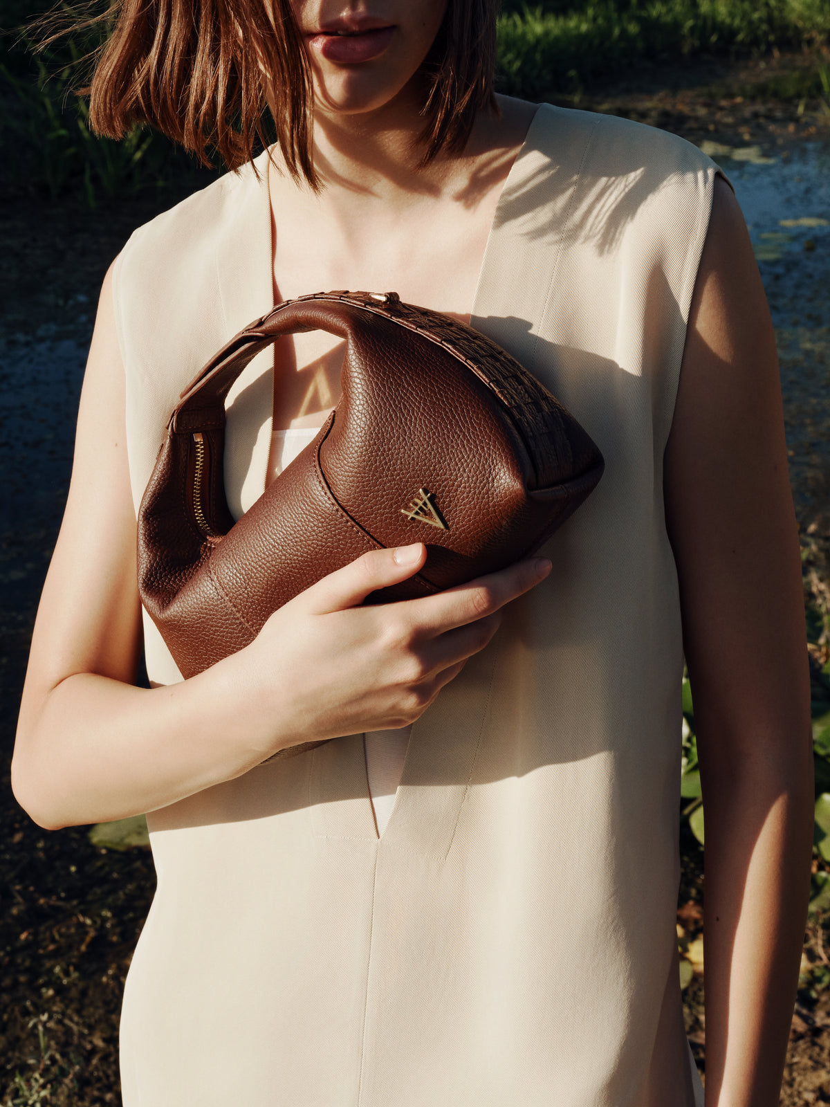 HiVa Atelier | Midi Croissant Bag | Her Tarza Uygun Deri Aksesuarlar