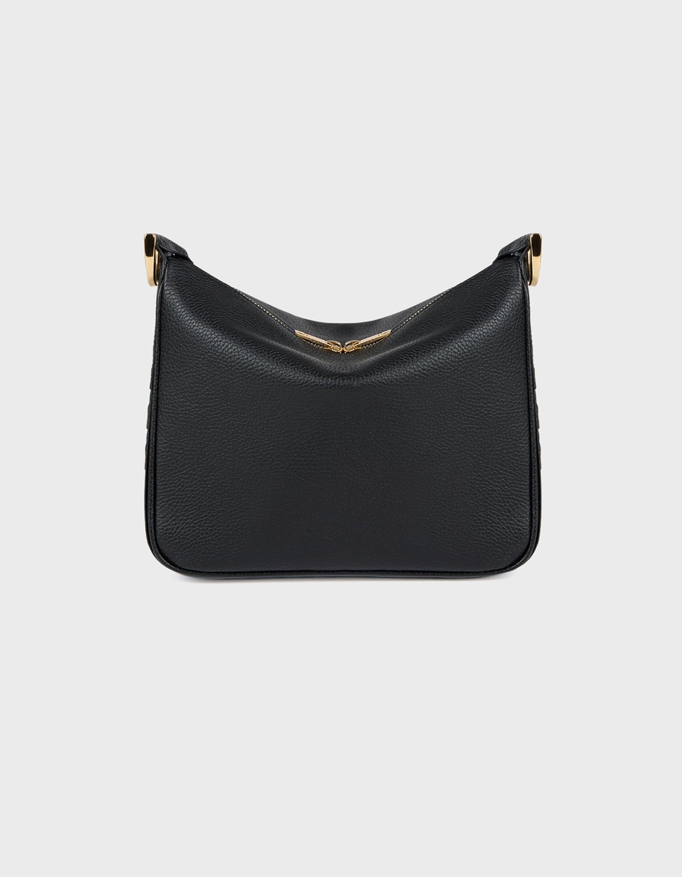 Woven Detail Hobo Bag