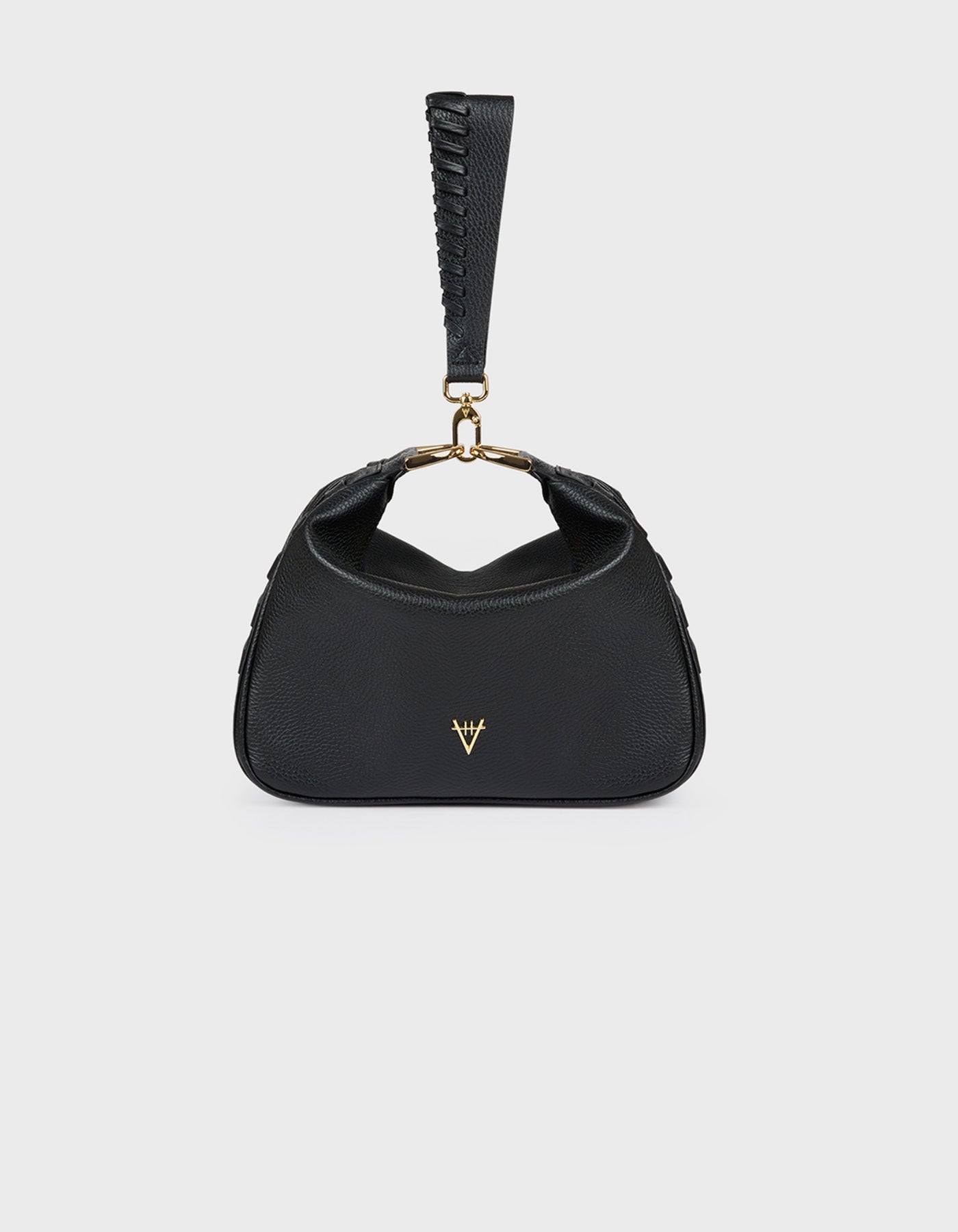 Woven Detail Hobo Bag