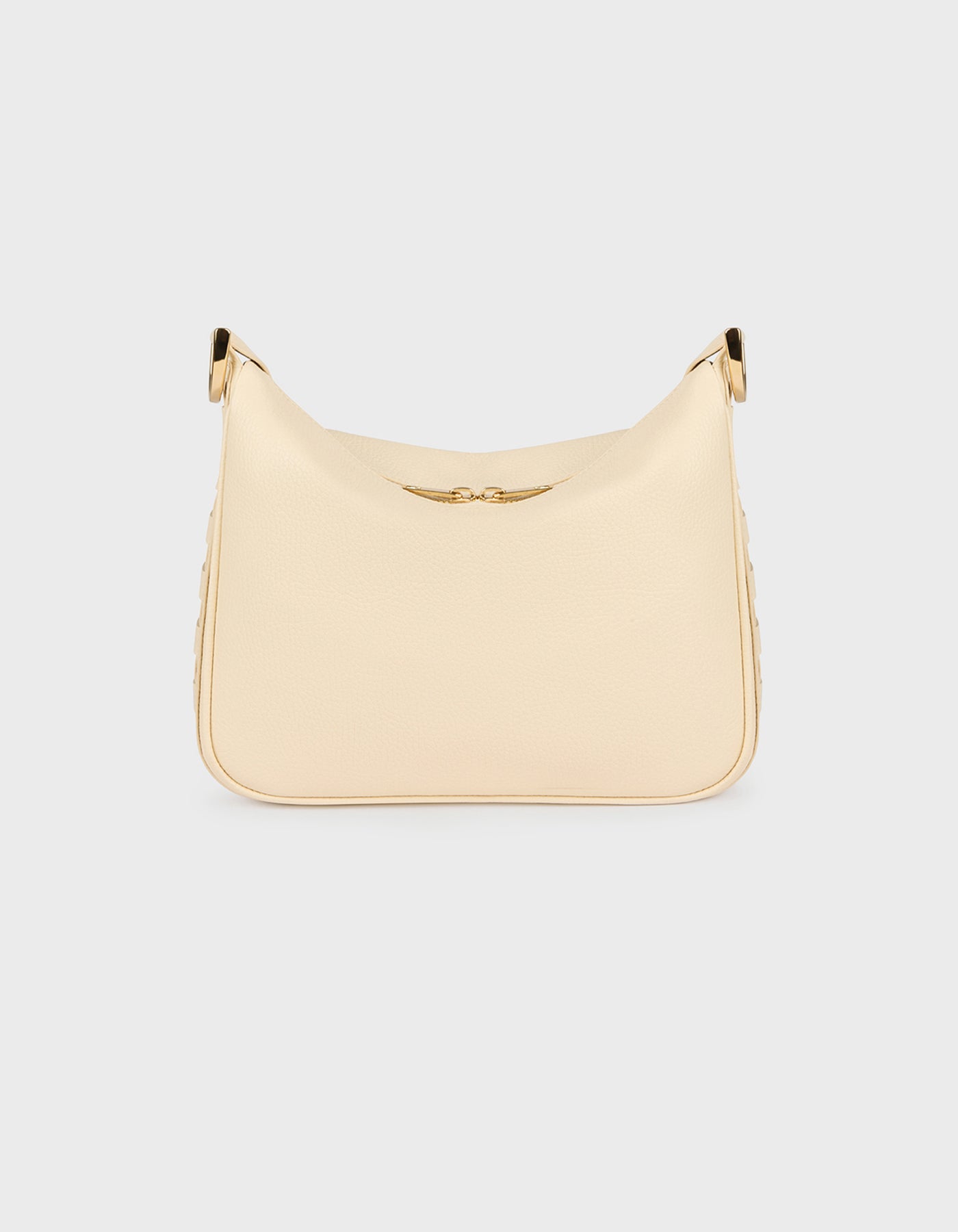Woven Detail Hobo Bag