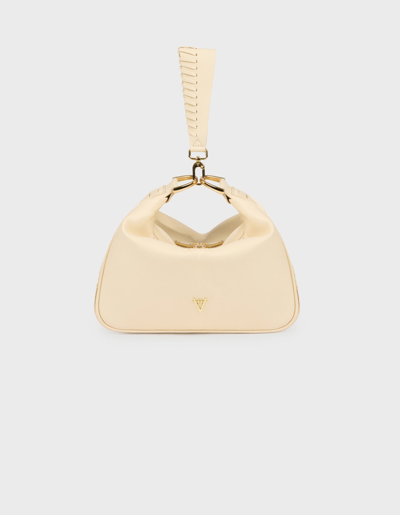 Woven Detail Hobo Bag