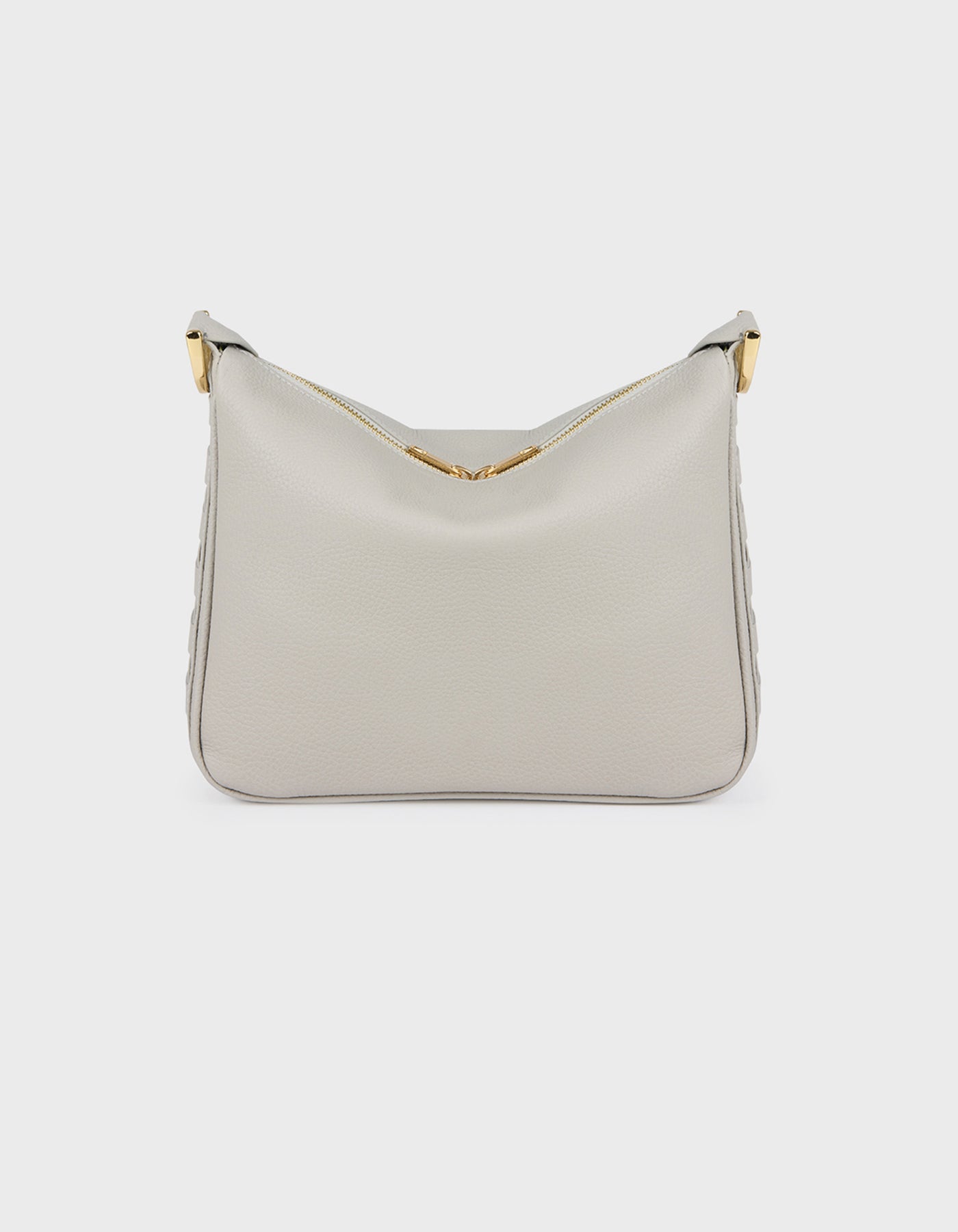 Woven Detail Hobo Bag