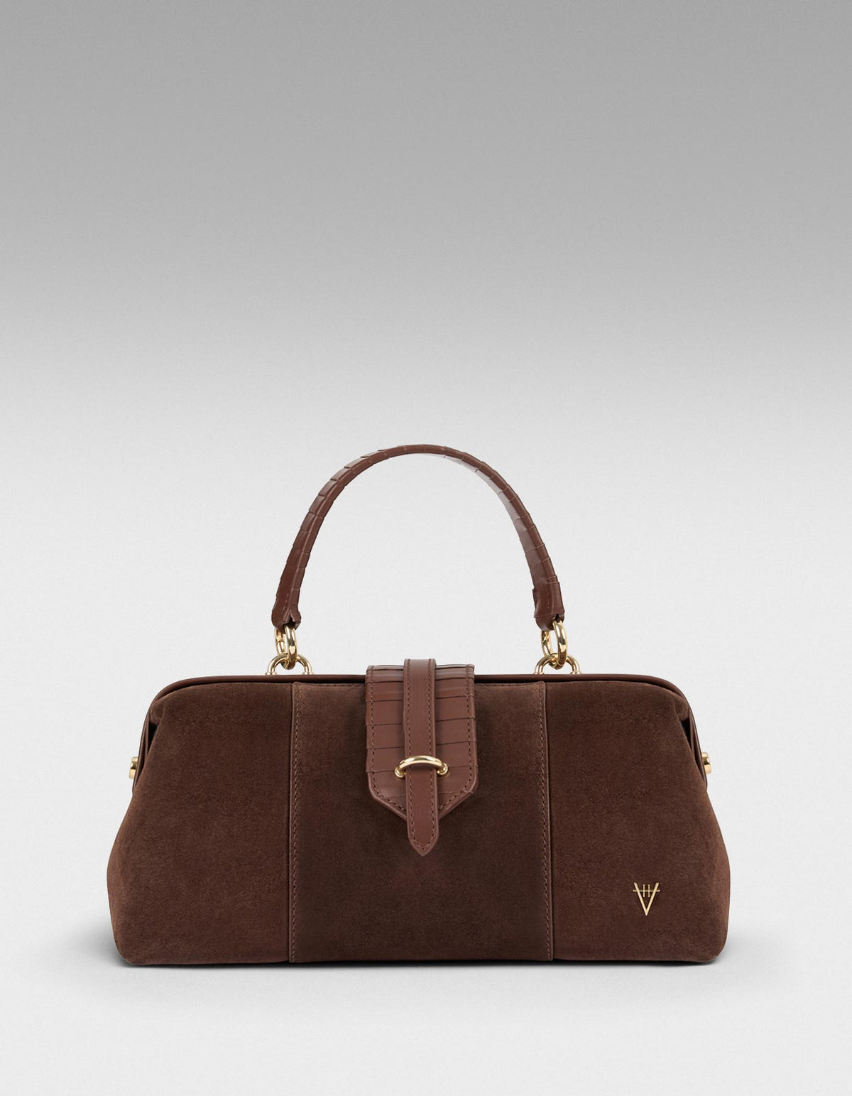 HiVa Atelier | Nubes Doctor Bag Nutshell Suede | Her Tarza Uygun Deri Aksesuarlar