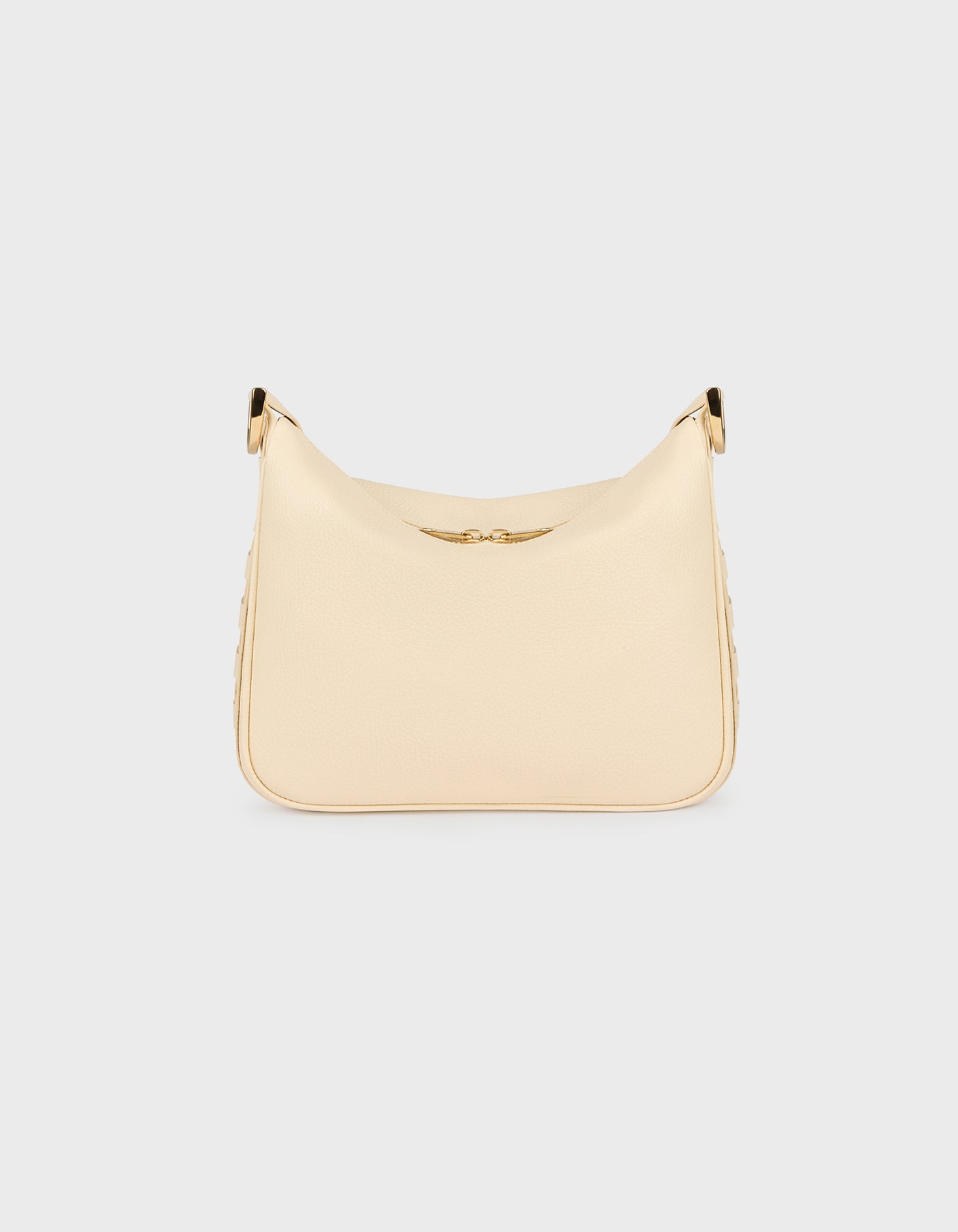 Woven Detail Mini Hobo Bag