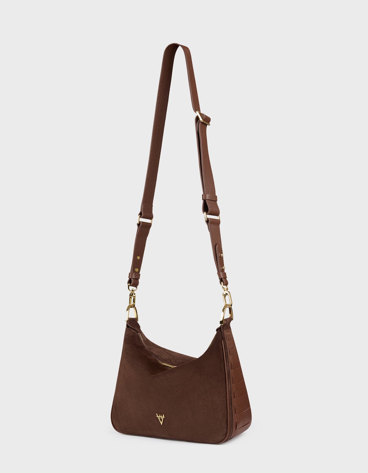 Dokuma Detaylı Mini Hobo Çanta