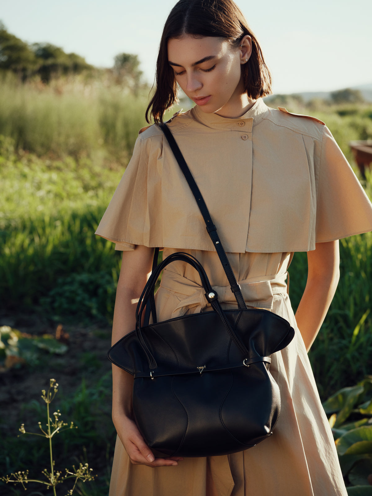 HiVa Atelier | Vela Soft Wing Shoulder Bag | Her Tarza Uygun Deri Aksesuarlar