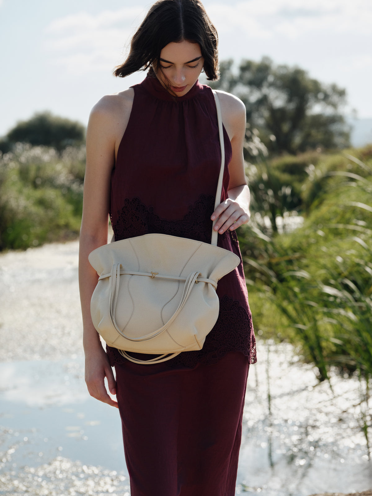 HiVa Atelier | Vela Soft Wing Shoulder Bag | Her Tarza Uygun Deri Aksesuarlar