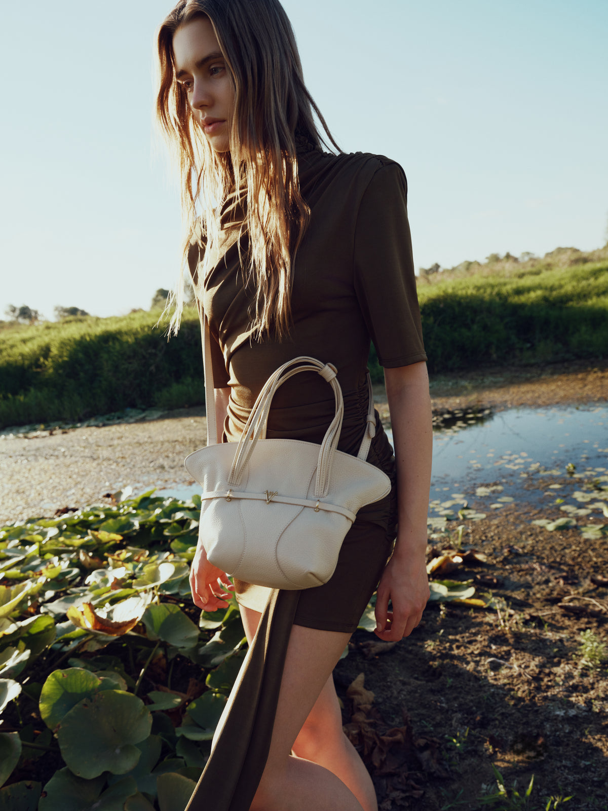 HiVa Atelier | Vela Mini Soft Wing Shoulder Bag | Her Tarza Uygun Deri Aksesuarlar