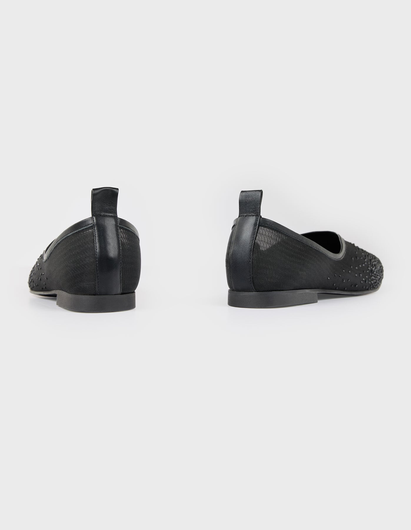 Crystal Embellished Ballet Flat