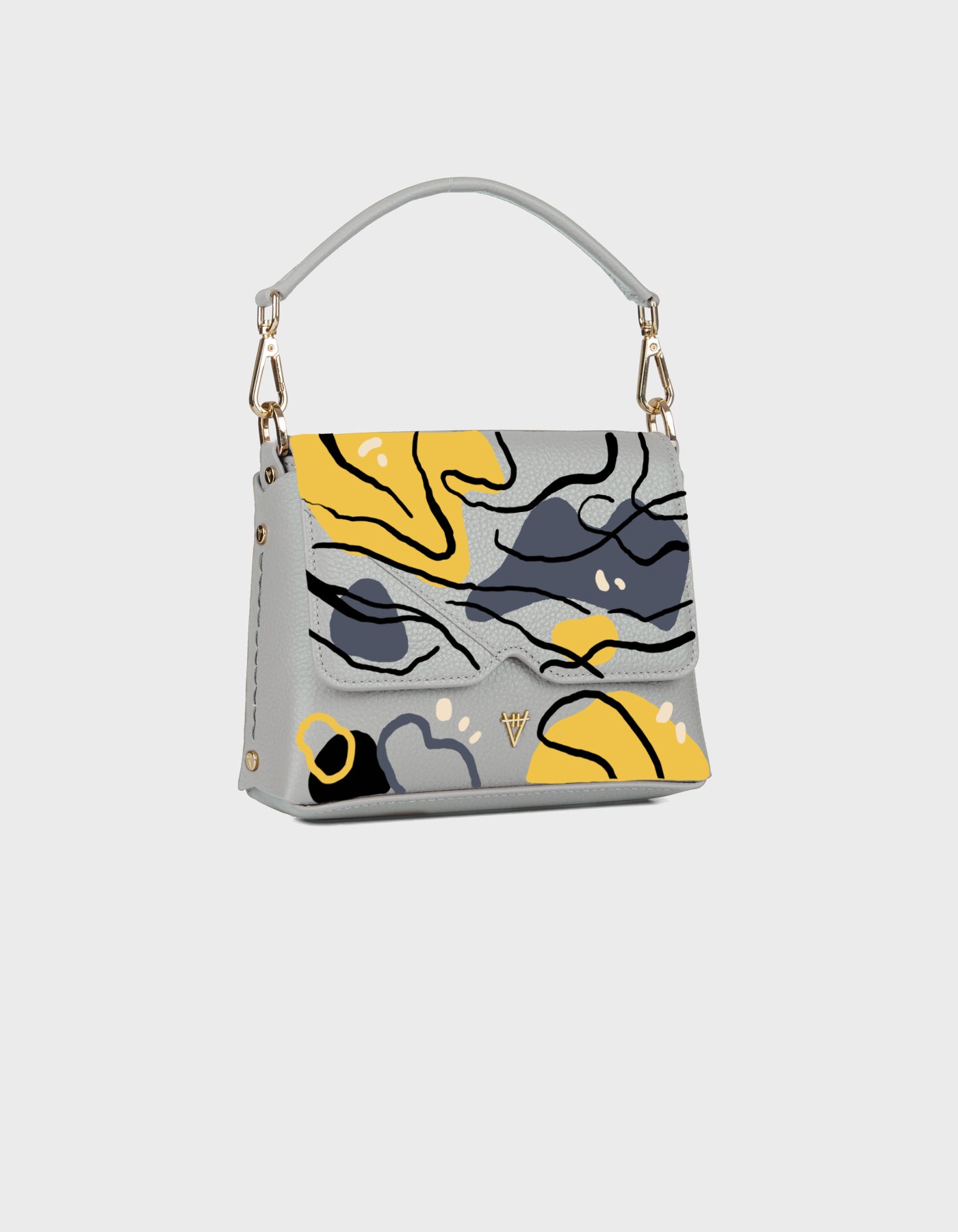 Mini Mare Shoulder Bag - El Boyaması