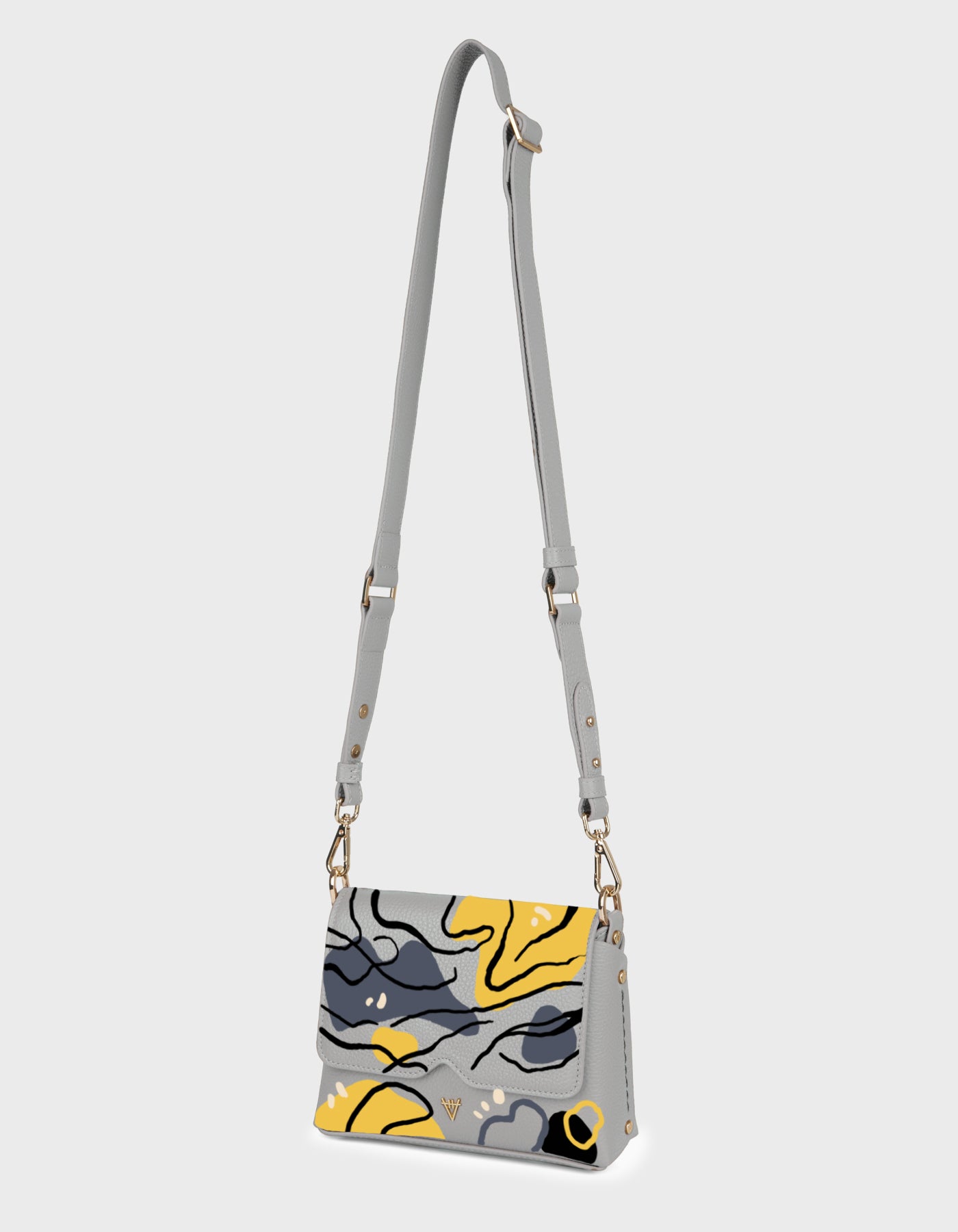 Mini Mare Shoulder Bag - El Boyaması