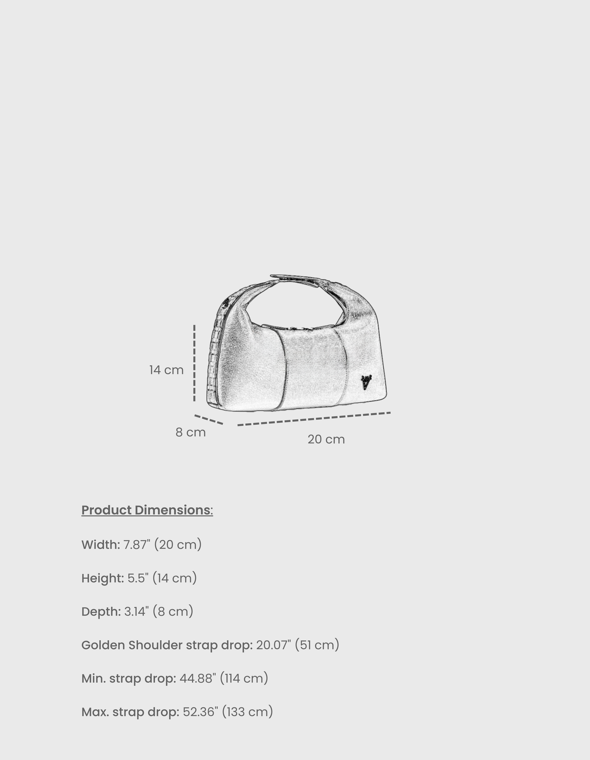 HiVa Atelier | Midi Croissant Bag | Her Tarza Uygun Deri Aksesuarlar