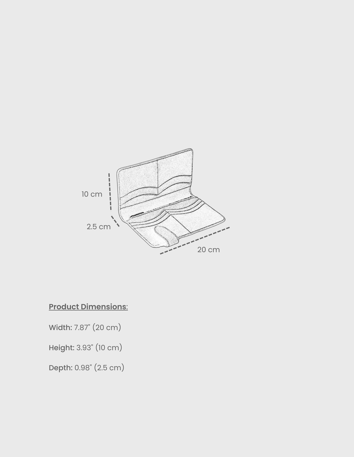 HiVa Atelier | Fluctus Long Wallet | Her Tarza Uygun Deri Aksesuarlar