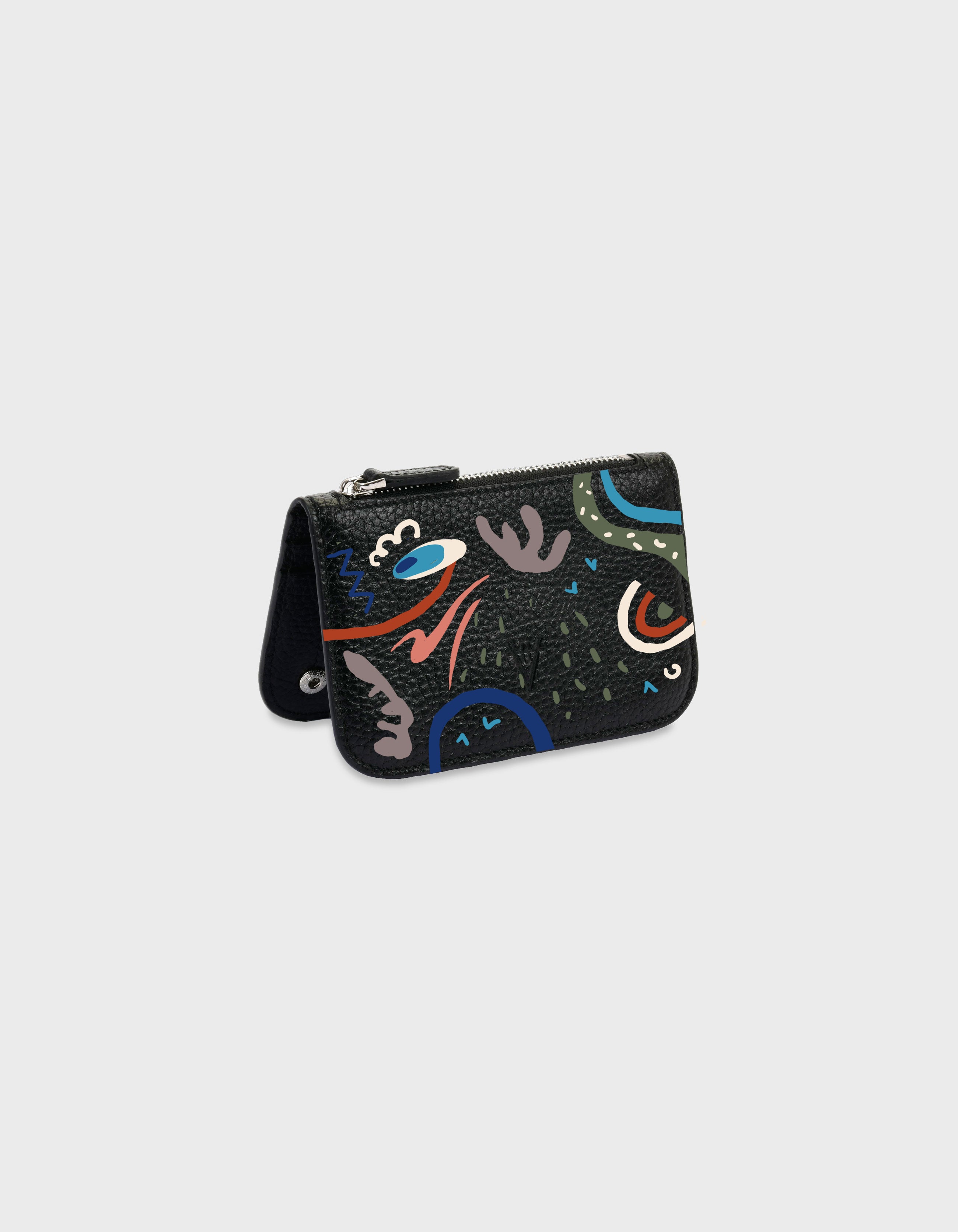 Alae Coin Purse & Card Holder - Hand-Painted