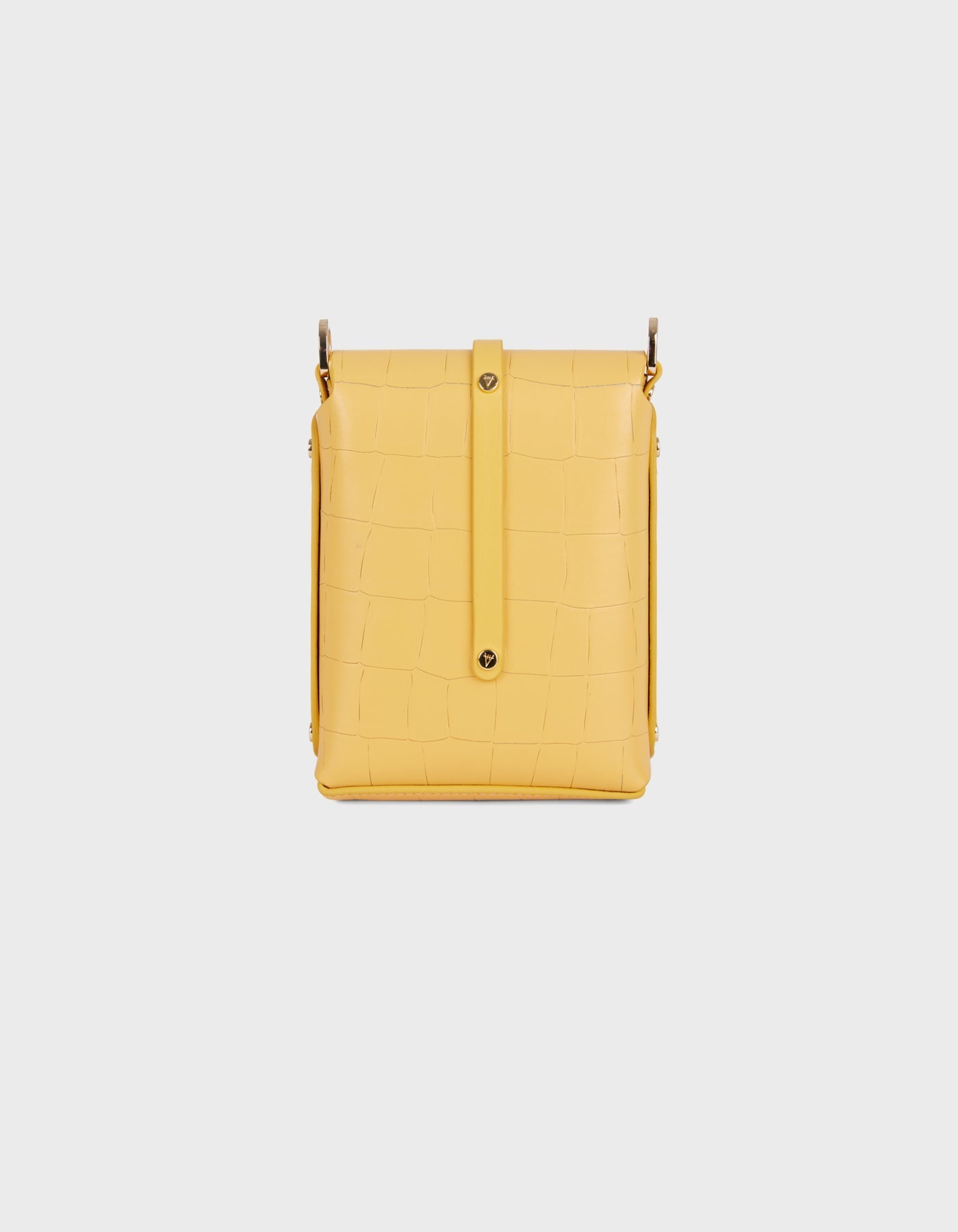 Hiva Atelier - Mini Astrum Shoulder Bag Croco Effect Honeycomb