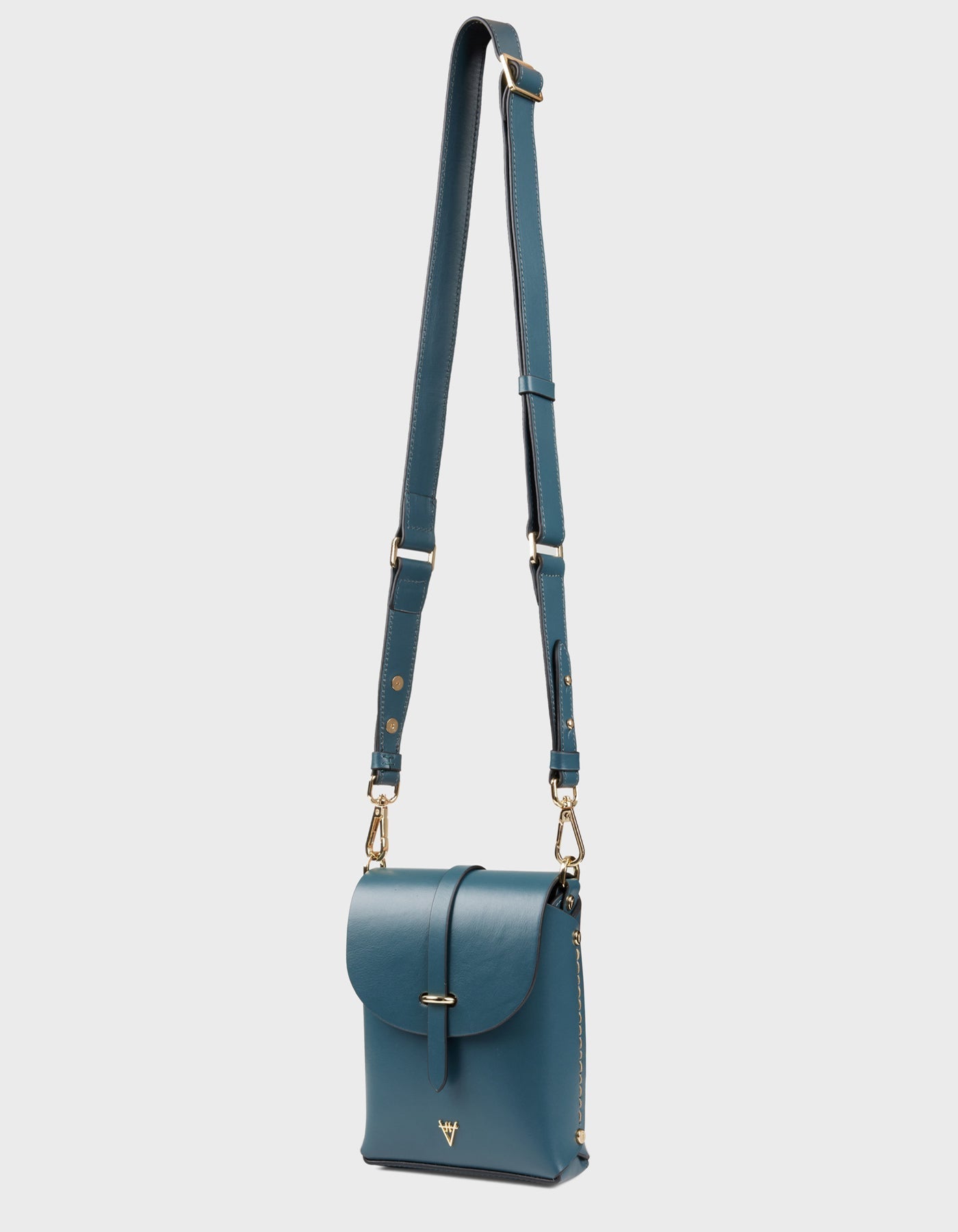 Hiva Atelier | Mini Astrum Shoulder Bag Deep Blue | Her Tarza Uygun Deri Aksesuarlar