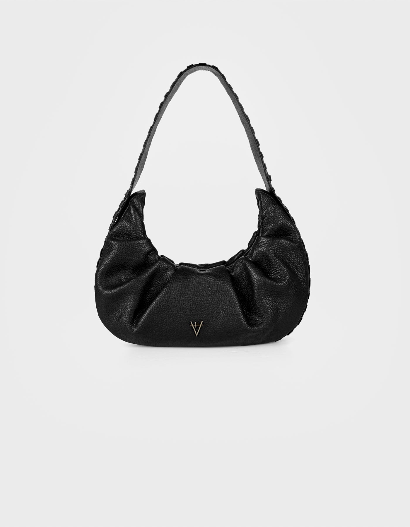 HiVa Atelier - Croissant Bag Black