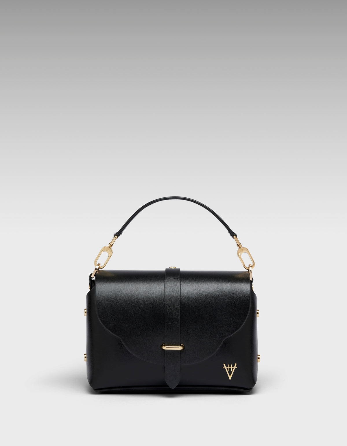 HiVa Atelier | Harmonia Shoulder Bag Black | Her Tarza Uygun Deri Aksesuarlar