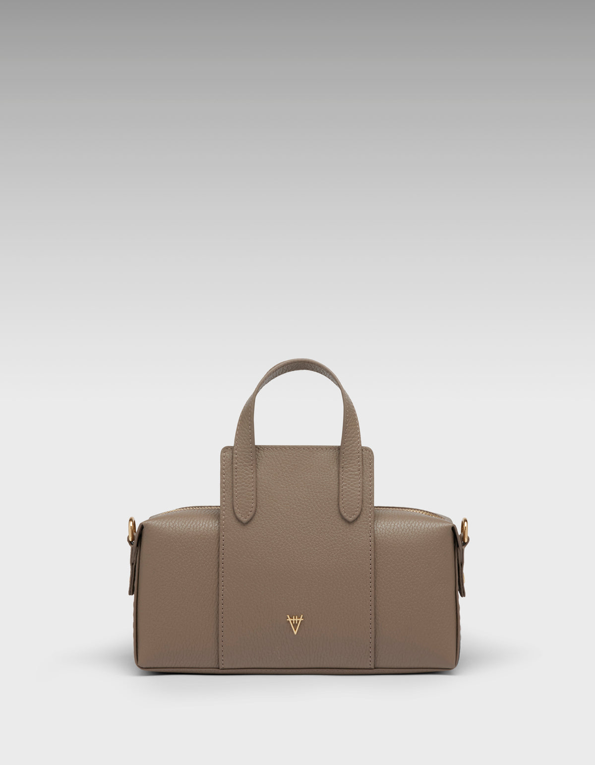 HiVa Atelier | Onsra Cylinder Crossbody Bag Mink | Her Tarza Uygun Deri Aksesuarlar