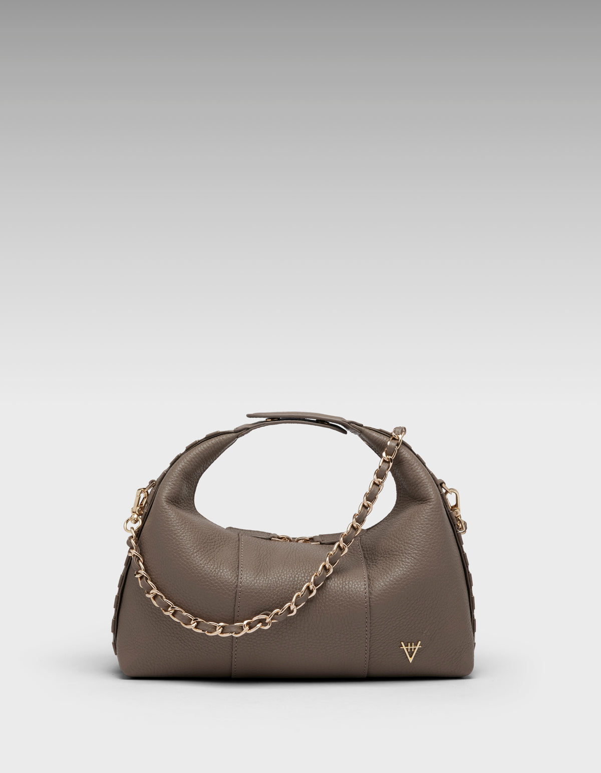 HiVa Atelier | Midi Croissant Bag Mink | Her Tarza Uygun Deri Aksesuarlar