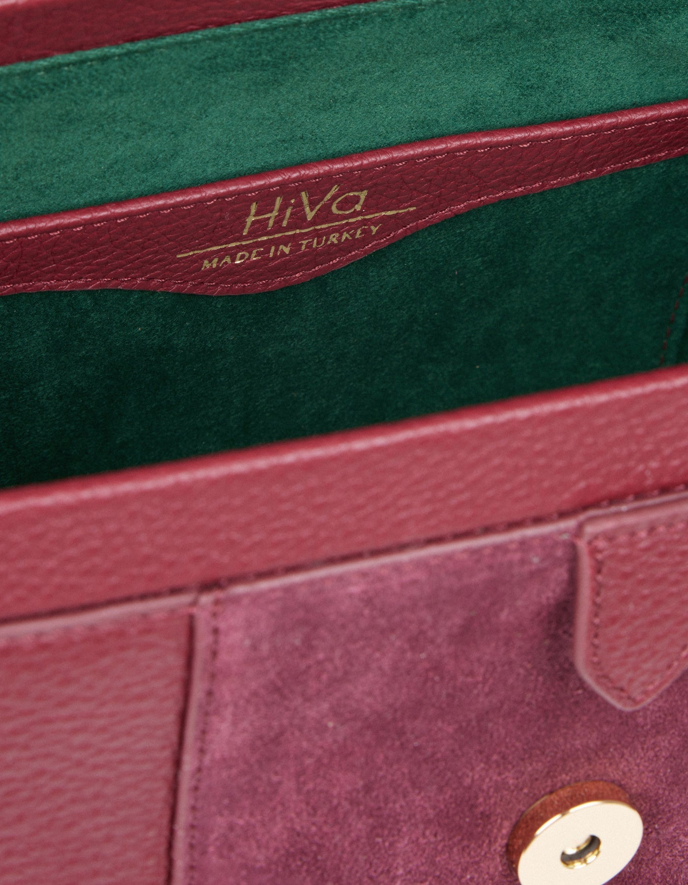 Hiva Atelier | Nubes Doctor Bag Burgundy Suede | Her Tarza Uygun Deri Aksesuarlar