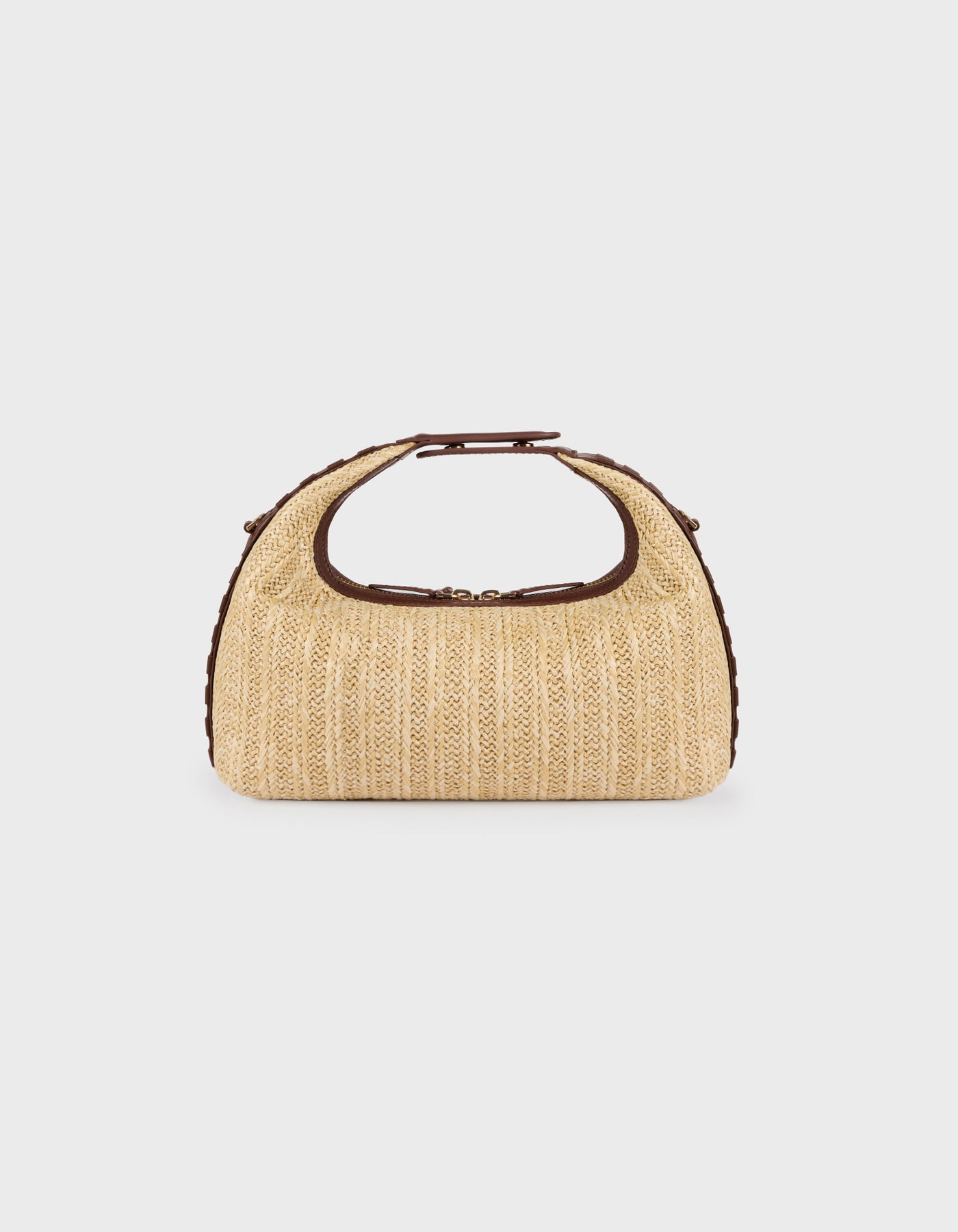 HiVa Atelier | Midi Croissant Bag Bone | Her Tarza Uygun Deri Aksesuarlar