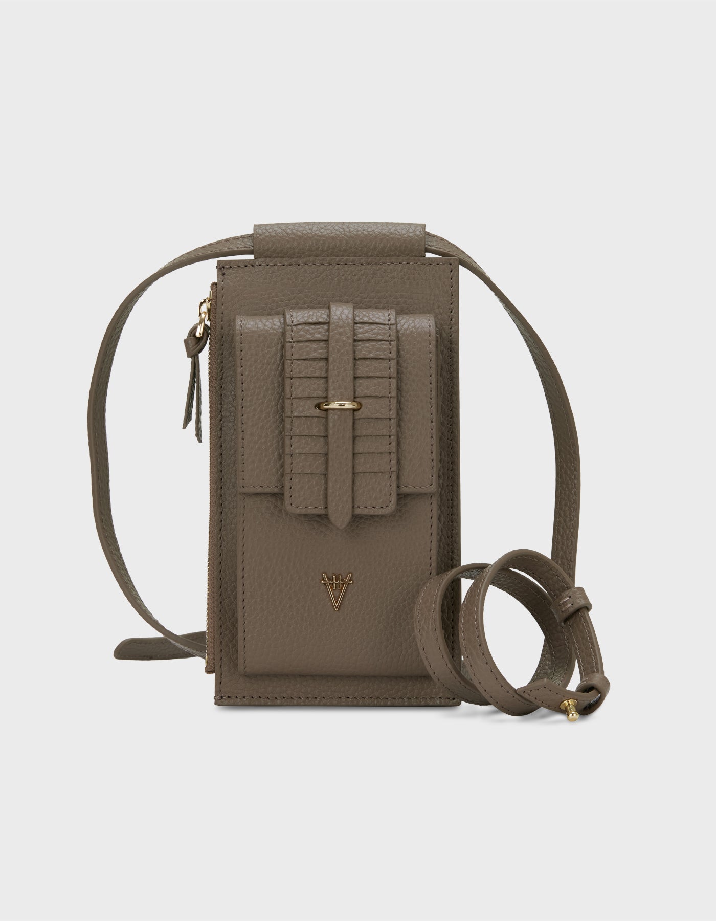 HiVa Atelier - Crossbody Phone Bag Mink