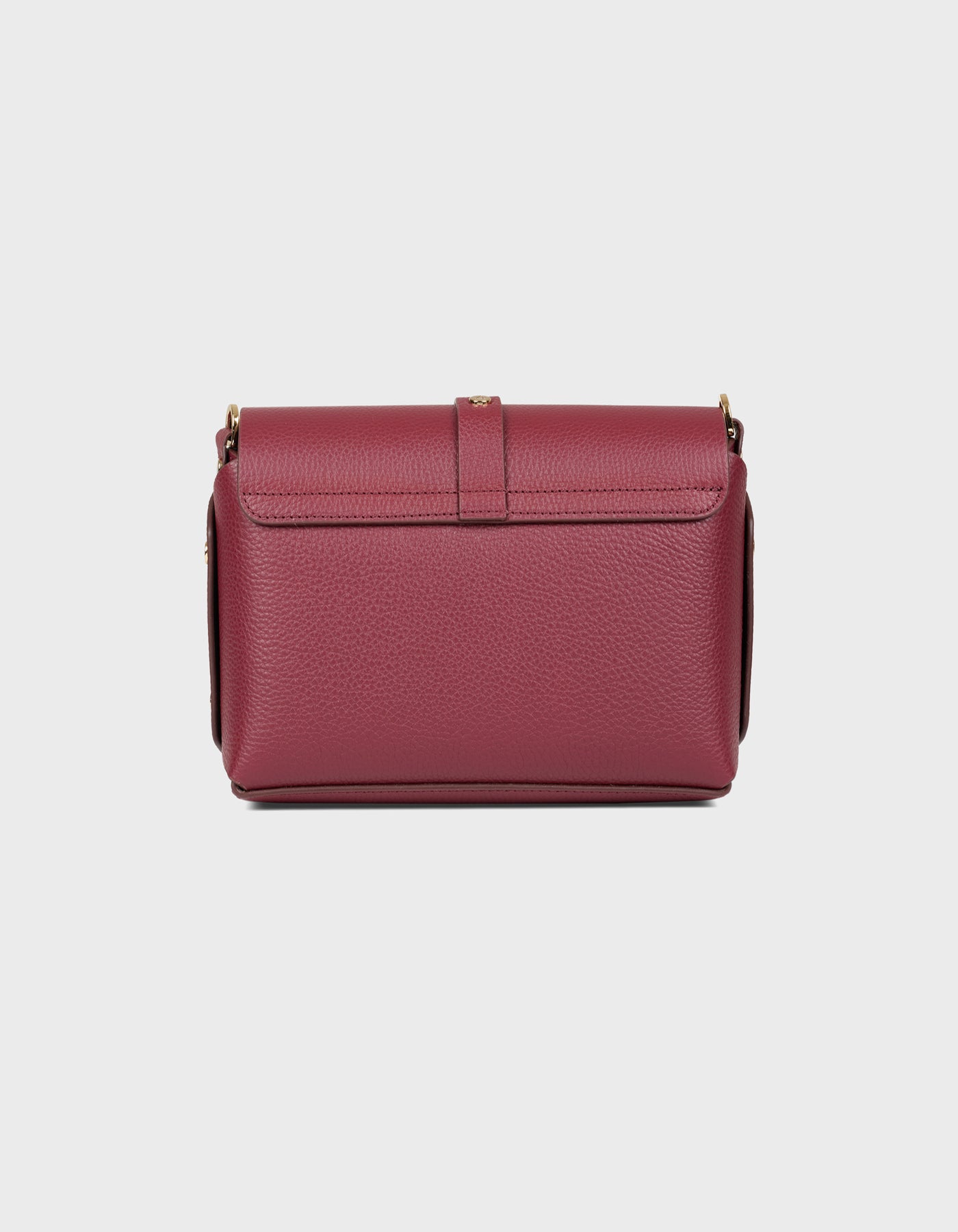 Hiva Atelier | Harmonia Shoulder Bag Burgundy | Her Tarza Uygun Deri Aksesuarlar