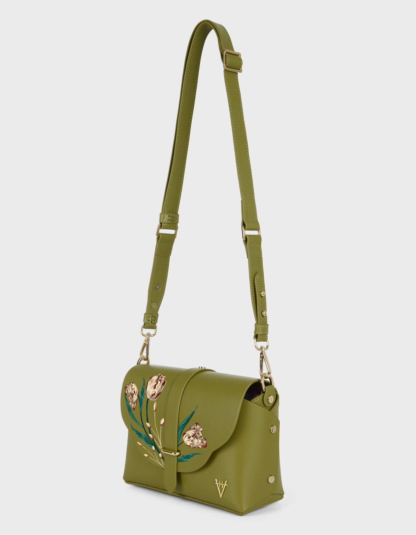 Harmonia Shoulder Bag - Hand-Painted