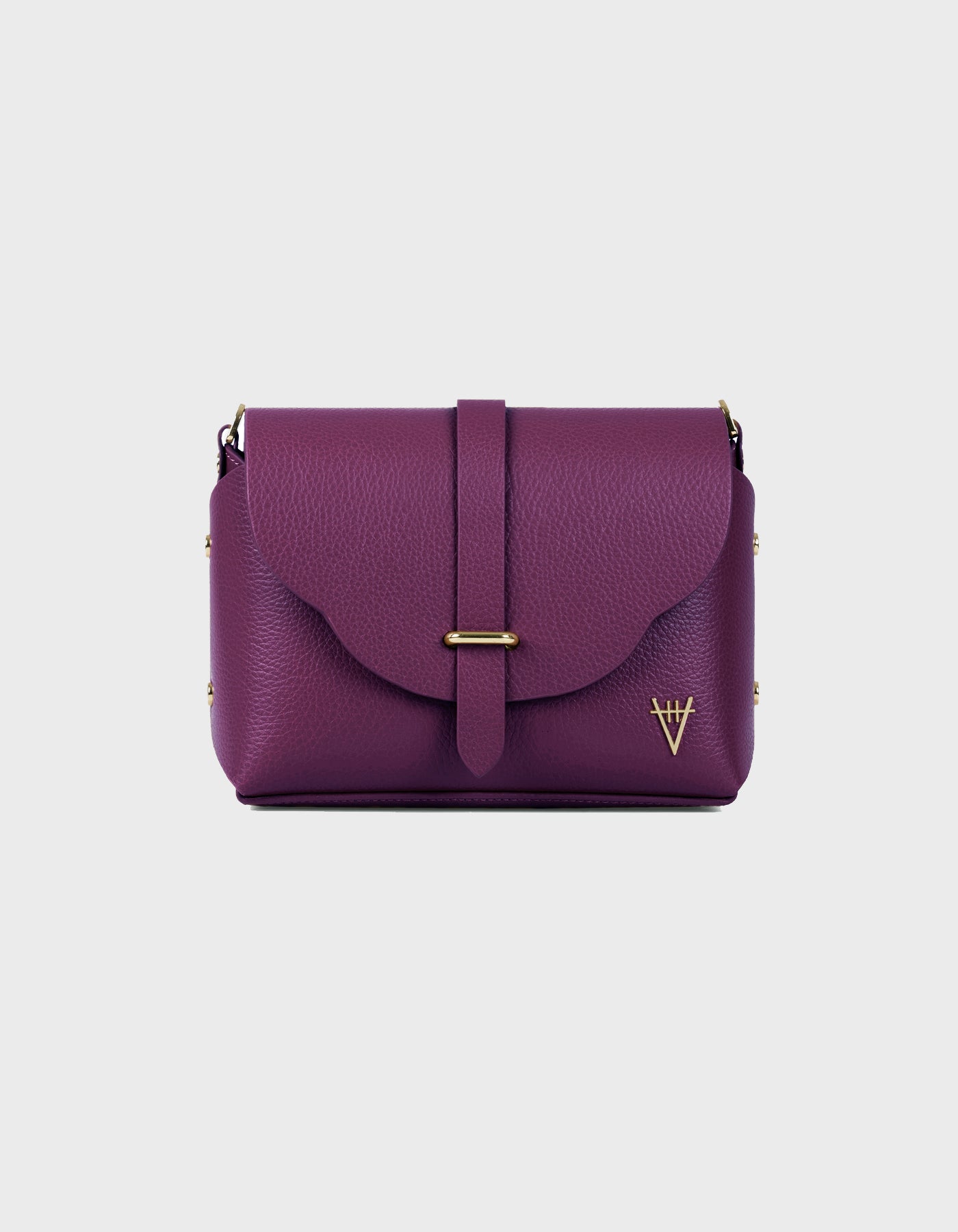 Hiva Atelier | Harmonia Shoulder Bag Midnight Plum | Her Tarza Uygun Deri Aksesuarlar