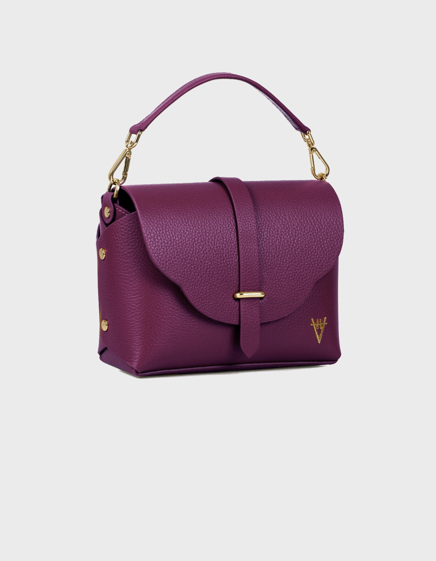 Hiva Atelier | Harmonia Shoulder Bag Midnight Plum | Her Tarza Uygun Deri Aksesuarlar