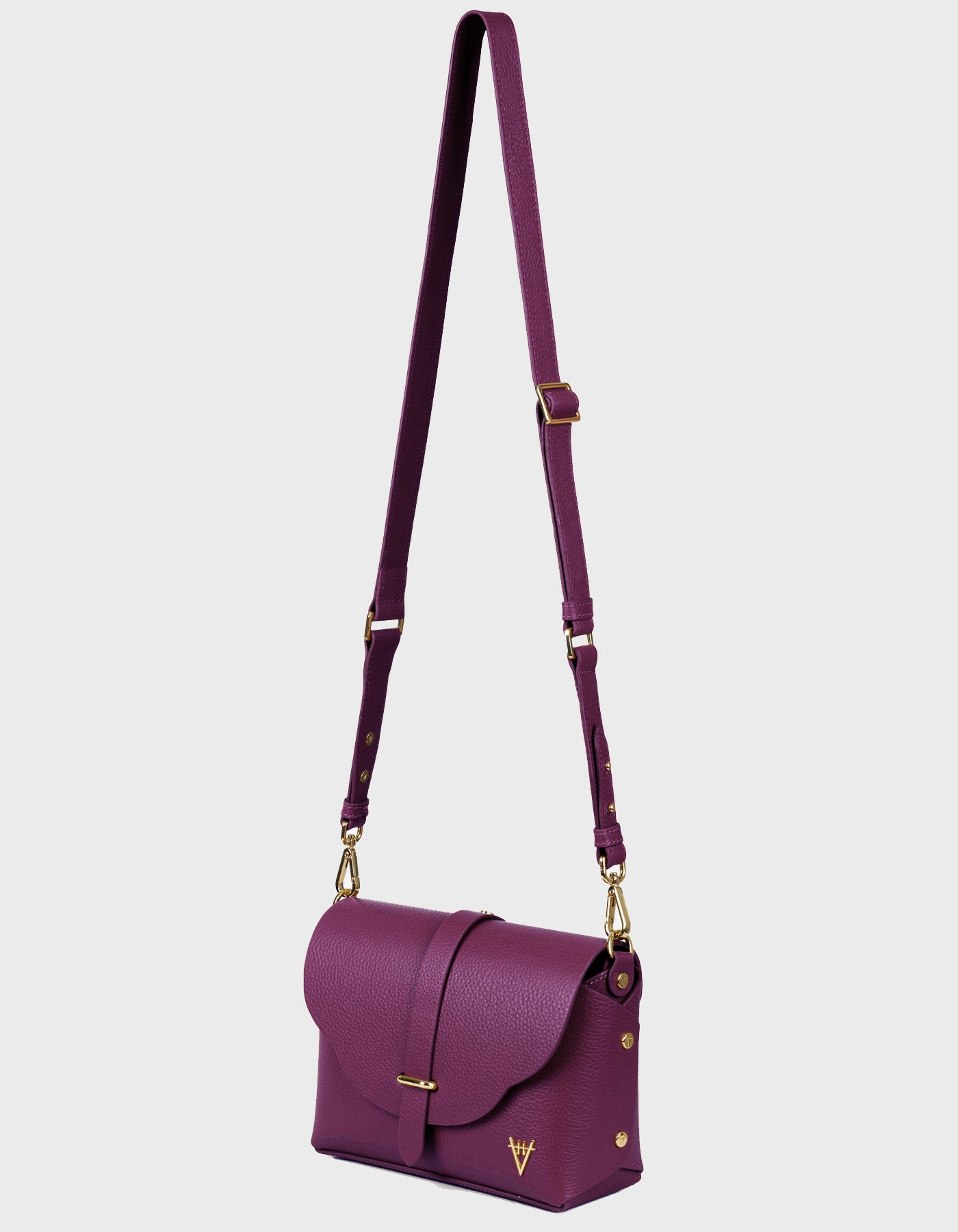 Hiva Atelier | Harmonia Shoulder Bag Midnight Plum | Her Tarza Uygun Deri Aksesuarlar