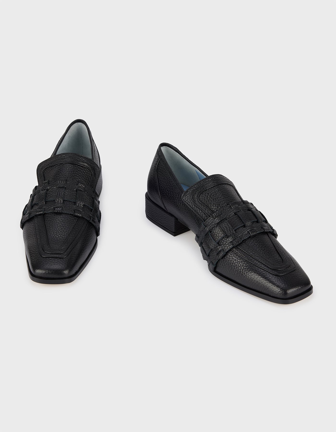 HiVa Atelier | Lora Loafers Black | Her Tarza Uygun Deri Aksesuarlar