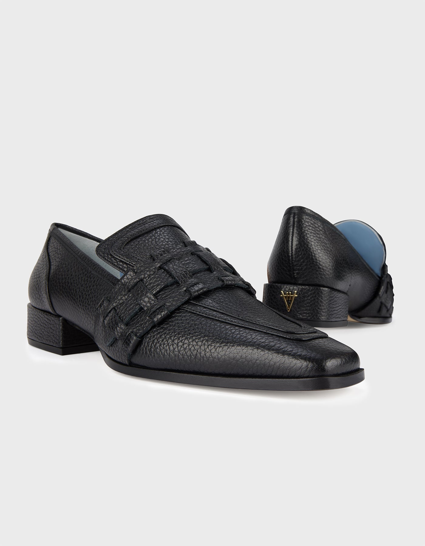 HiVa Atelier | Lora Loafers Black | Her Tarza Uygun Deri Aksesuarlar