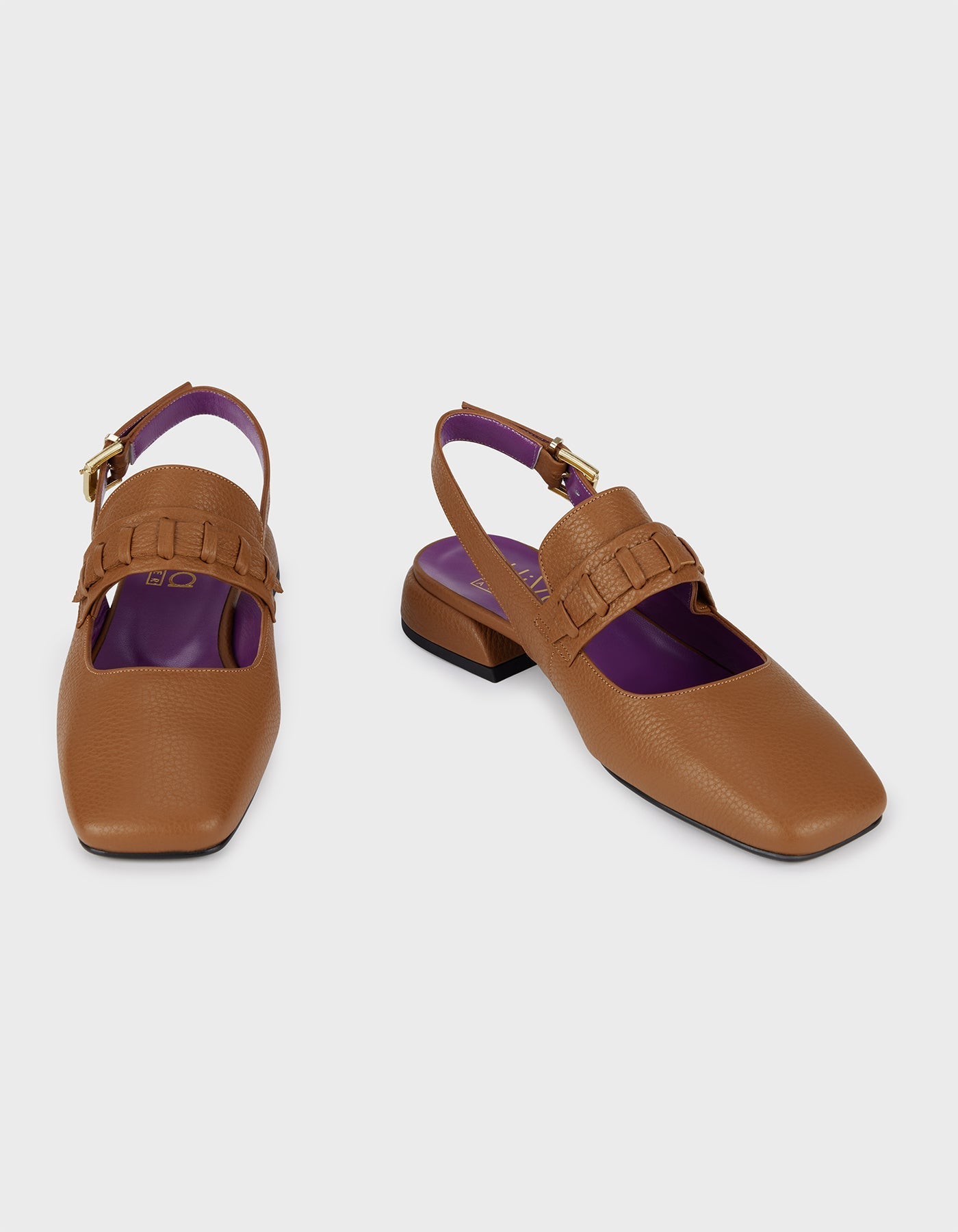 Hiva Atelier | Mary Jane Flat Wood | Her Tarza Uygun Deri Aksesuarlar