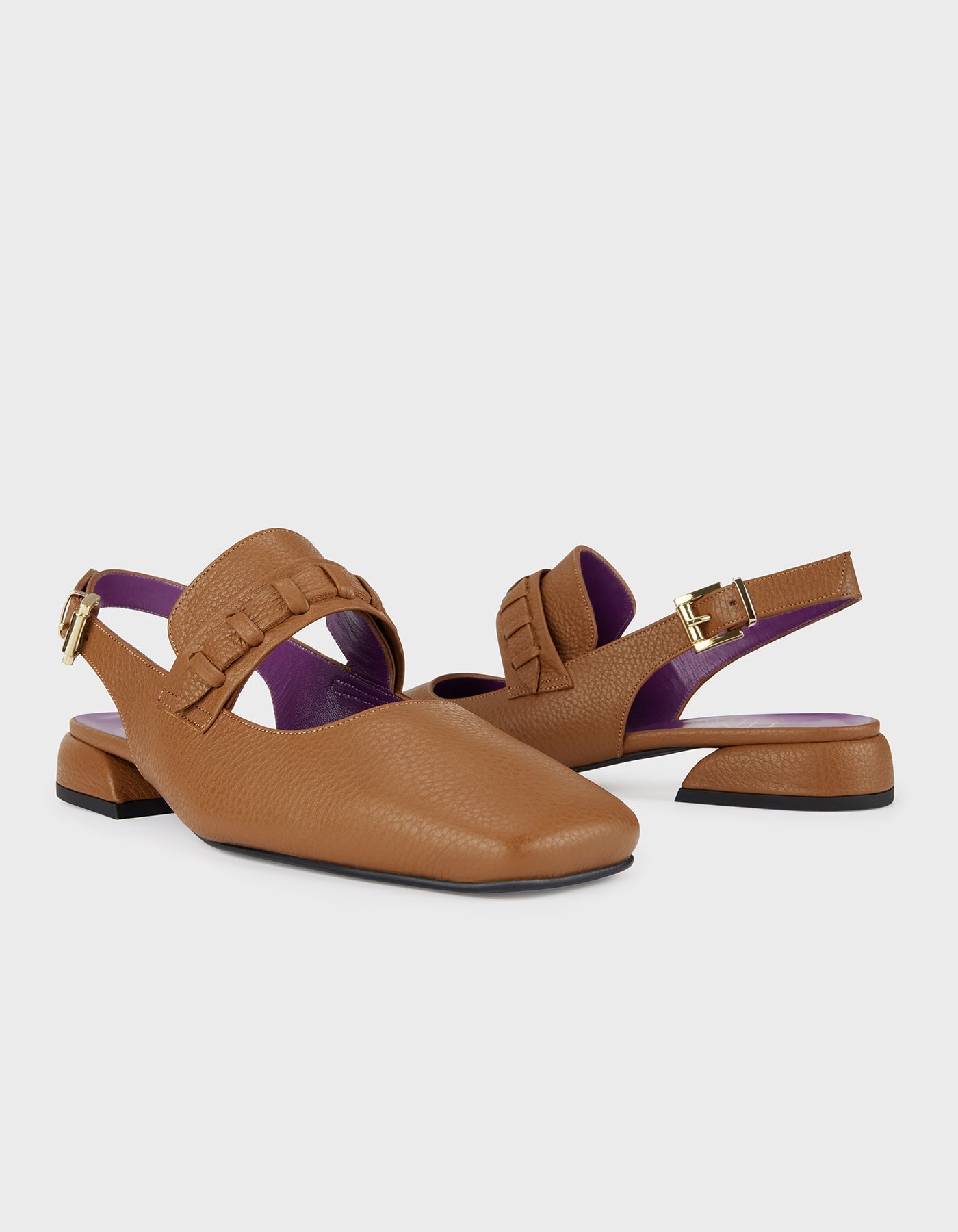 Hiva Atelier - Mary Jane Flat Wood