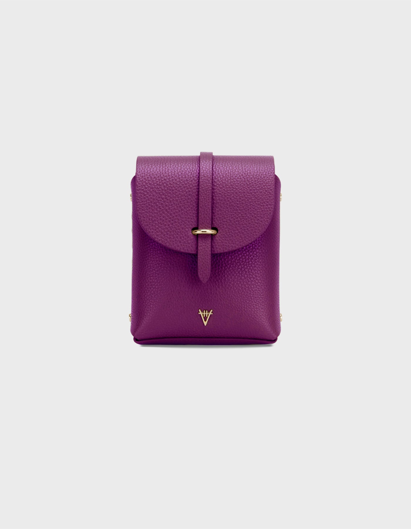 Hiva Atelier | Mini Astrum Shoulder Bag Midnight Plum | Her Tarza Uygun Deri Aksesuarlar