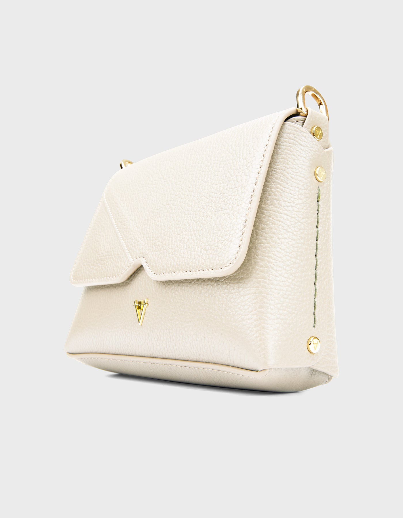 HiVa Atelier | Mini Mare Shoulder Bag Bone | Her Tarza Uygun Deri Aksesuarlar