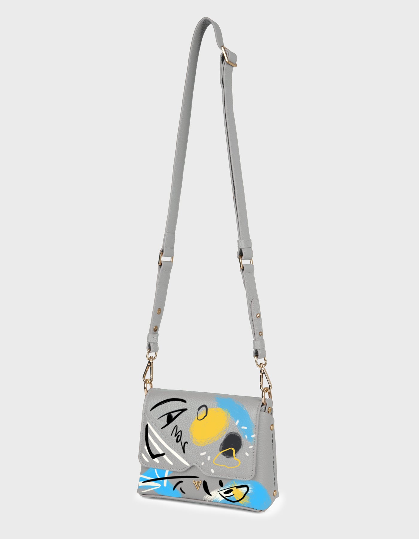 Mini Mare Shoulder Bag - El Boyaması