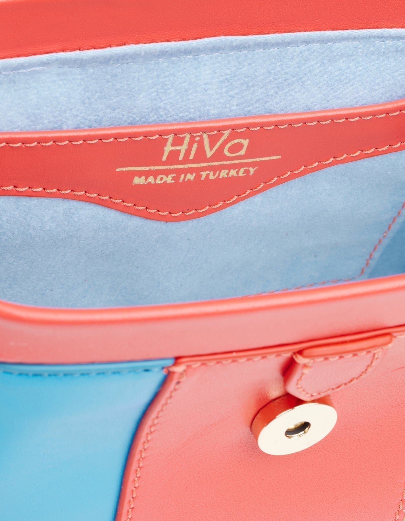 HiVa Atelier - Mini Nubes Doctor Bag Sky Blue & Fuchsia & Green & Coral