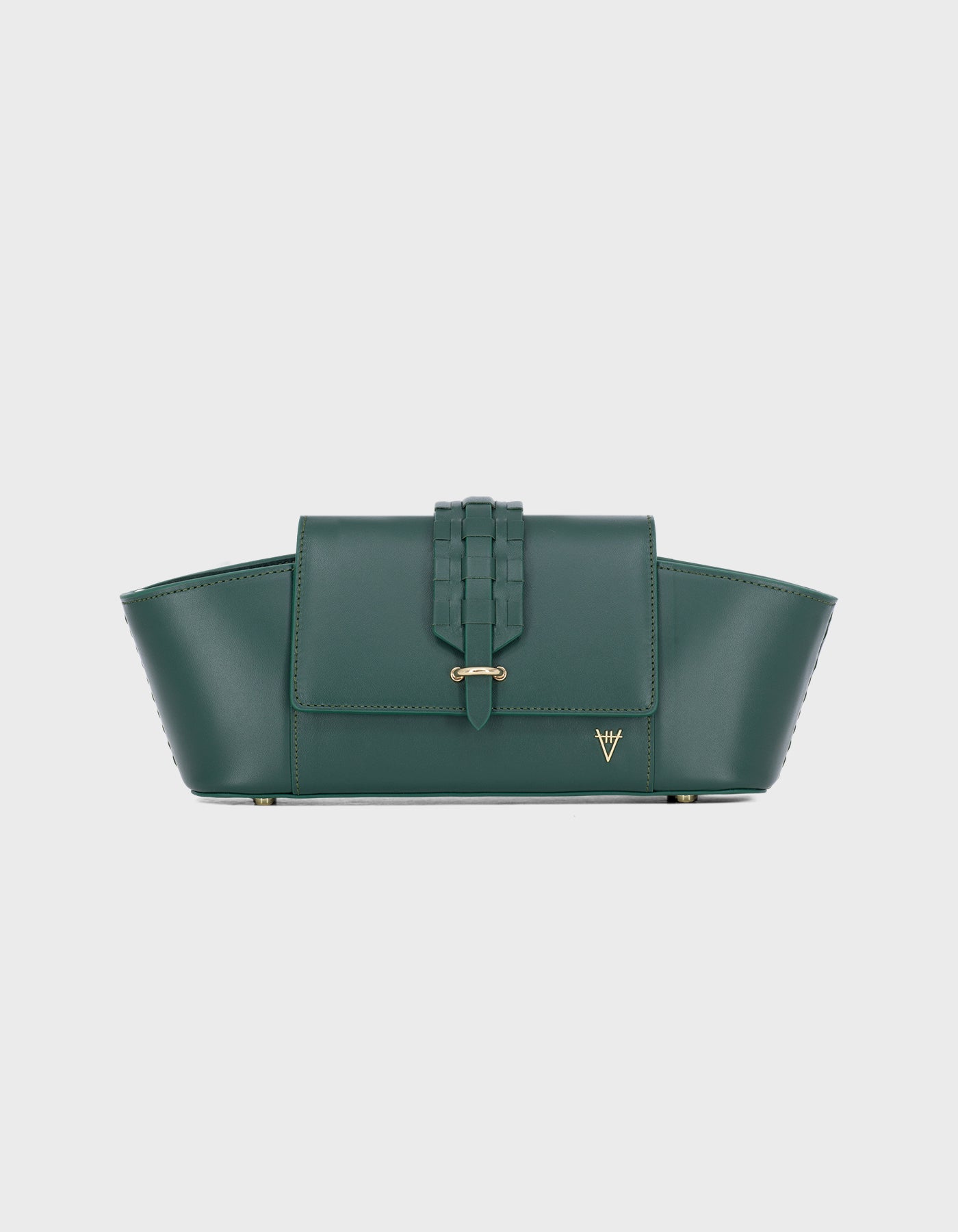 HiVa Atelier | Navis Shoulder Bag Deep Emerald | Her Tarza Uygun Deri Aksesuarlar