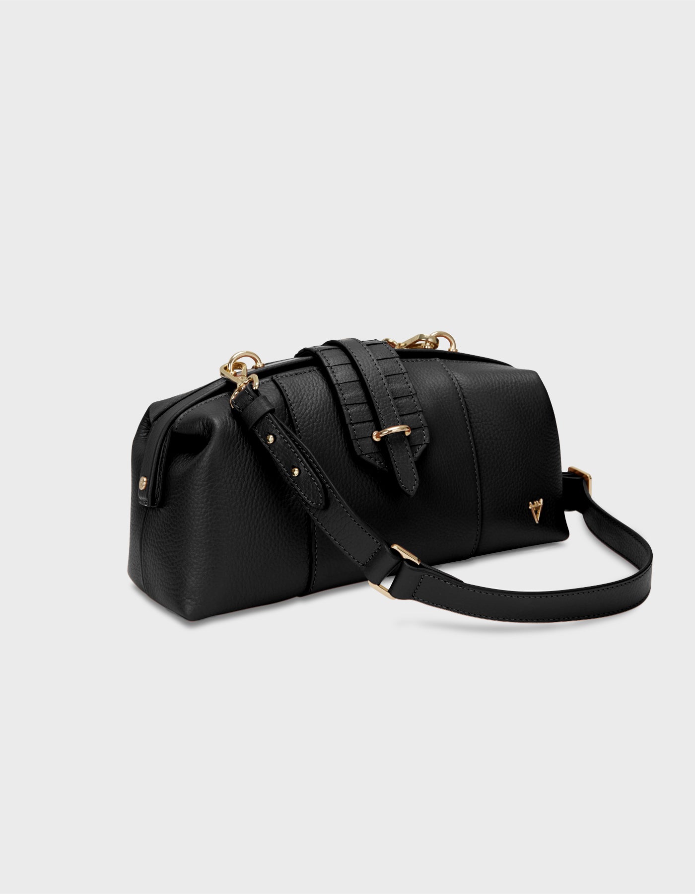 Hiva Atelier | Nubes Doctor Bag Black | Her Tarza Uygun Deri Aksesuarlar