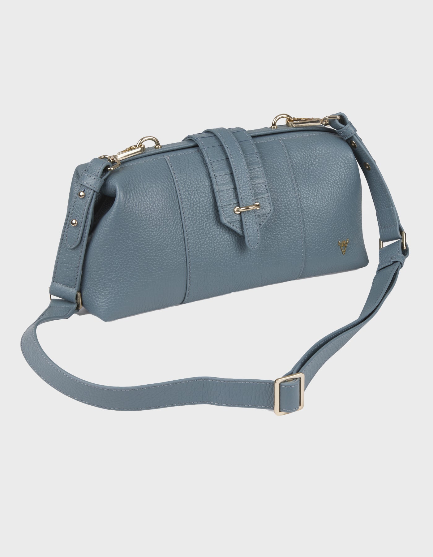 Hiva Atelier | Nubes Doctor Bag Dusty Blue | Her Tarza Uygun Deri Aksesuarlar