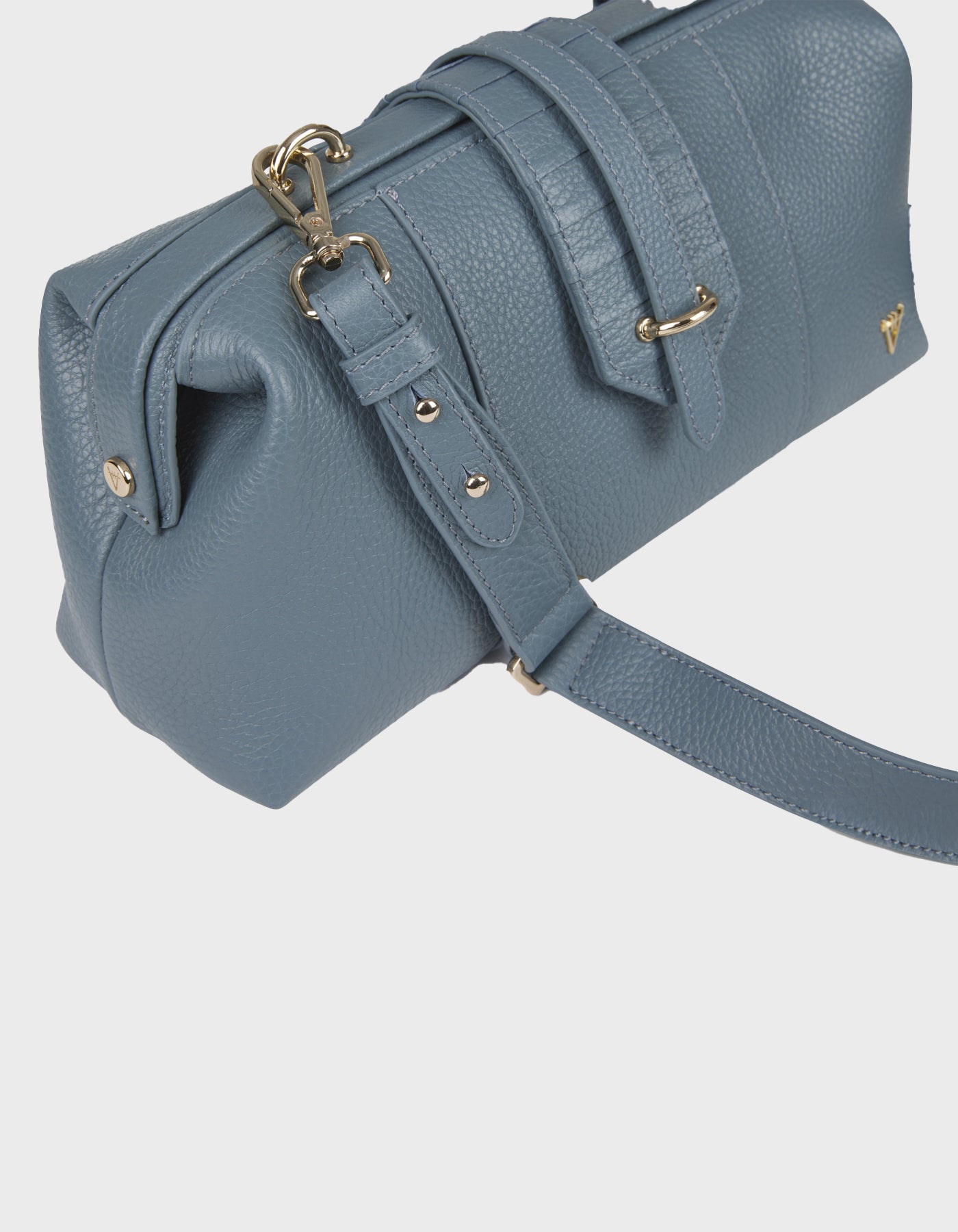 Hiva Atelier | Nubes Doctor Bag Dusty Blue | Her Tarza Uygun Deri Aksesuarlar