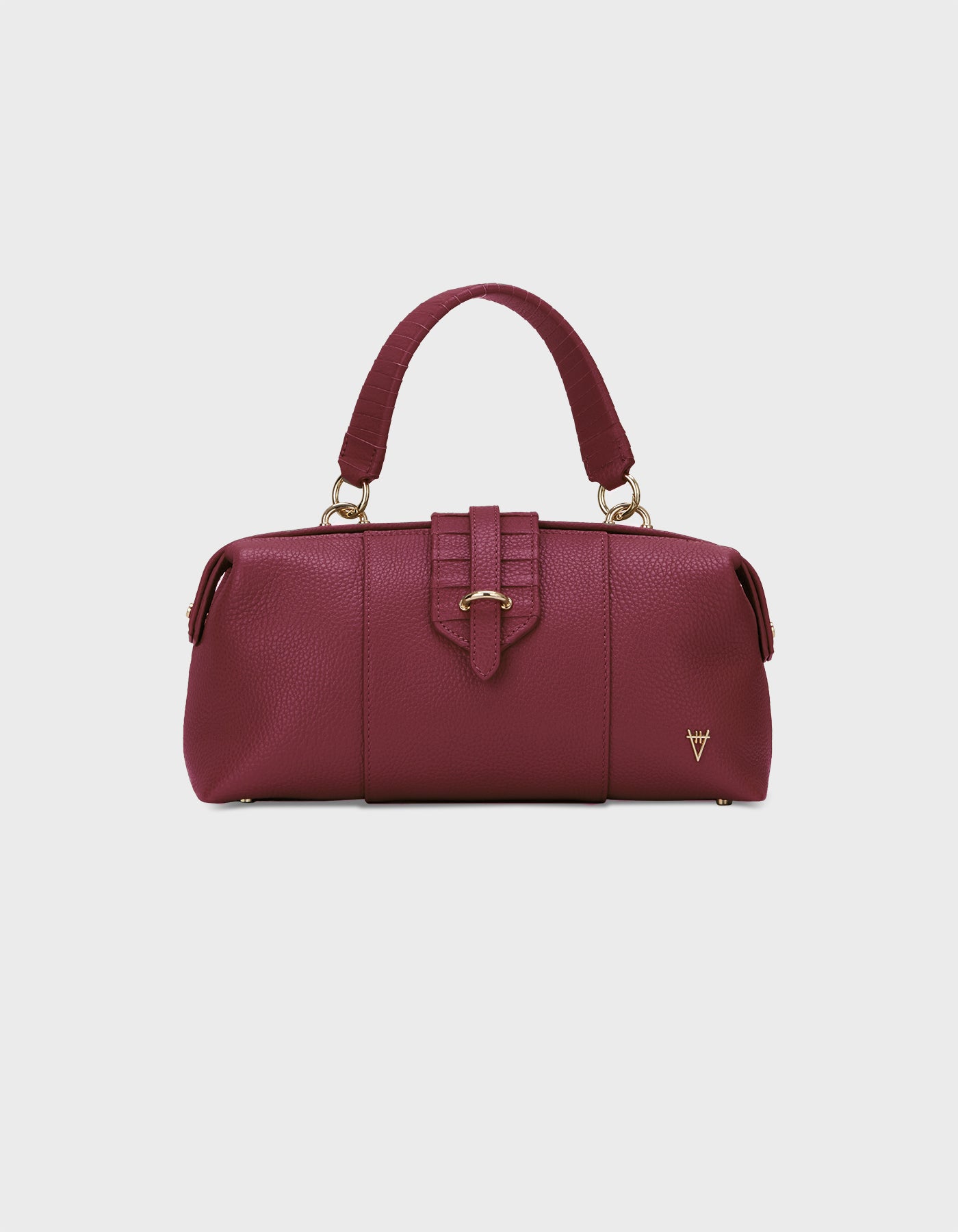 Hiva Atelier | Nubes Doctor Bag Burgundy | Her Tarza Uygun Deri Aksesuarlar