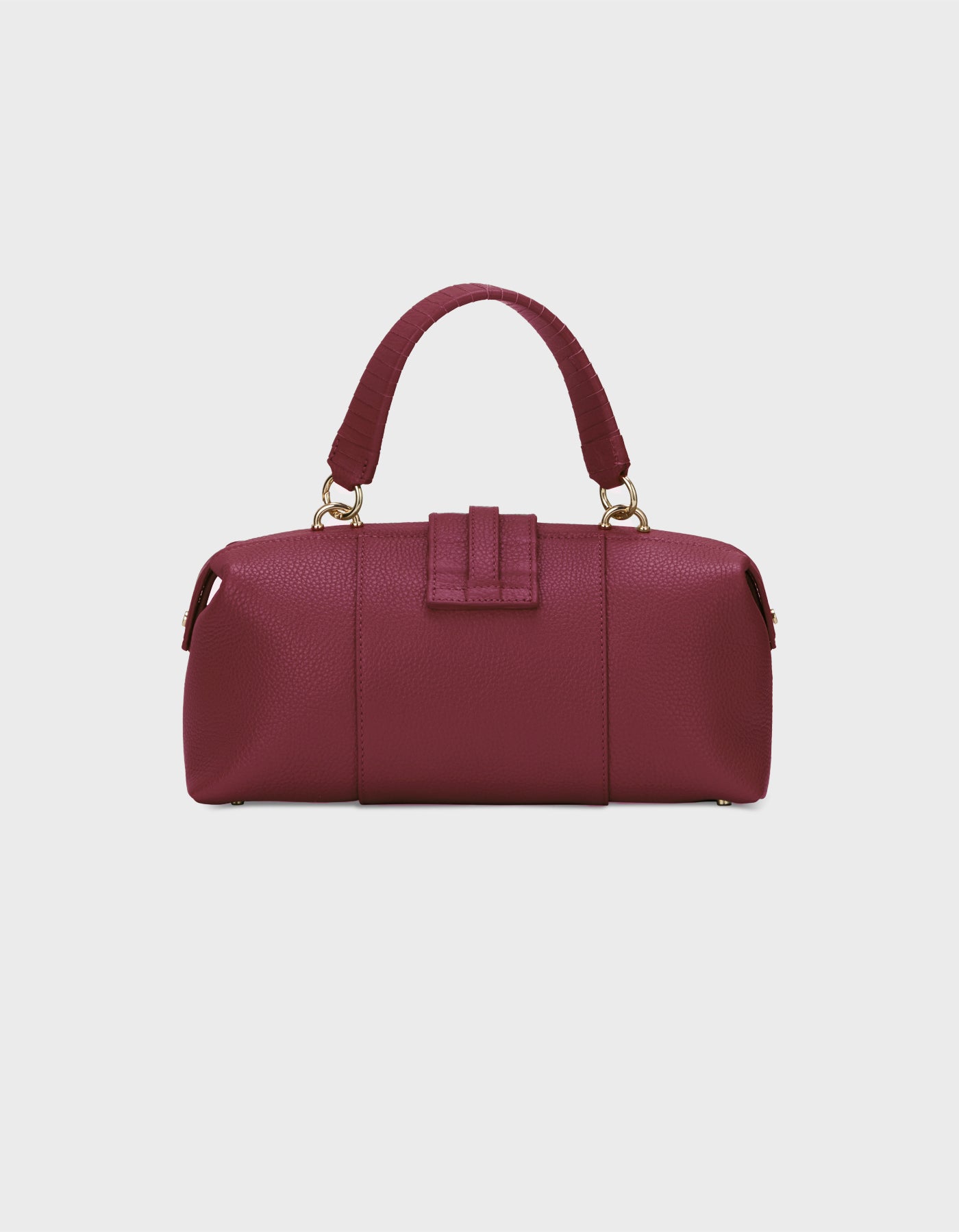 Hiva Atelier | Nubes Doctor Bag Burgundy | Her Tarza Uygun Deri Aksesuarlar